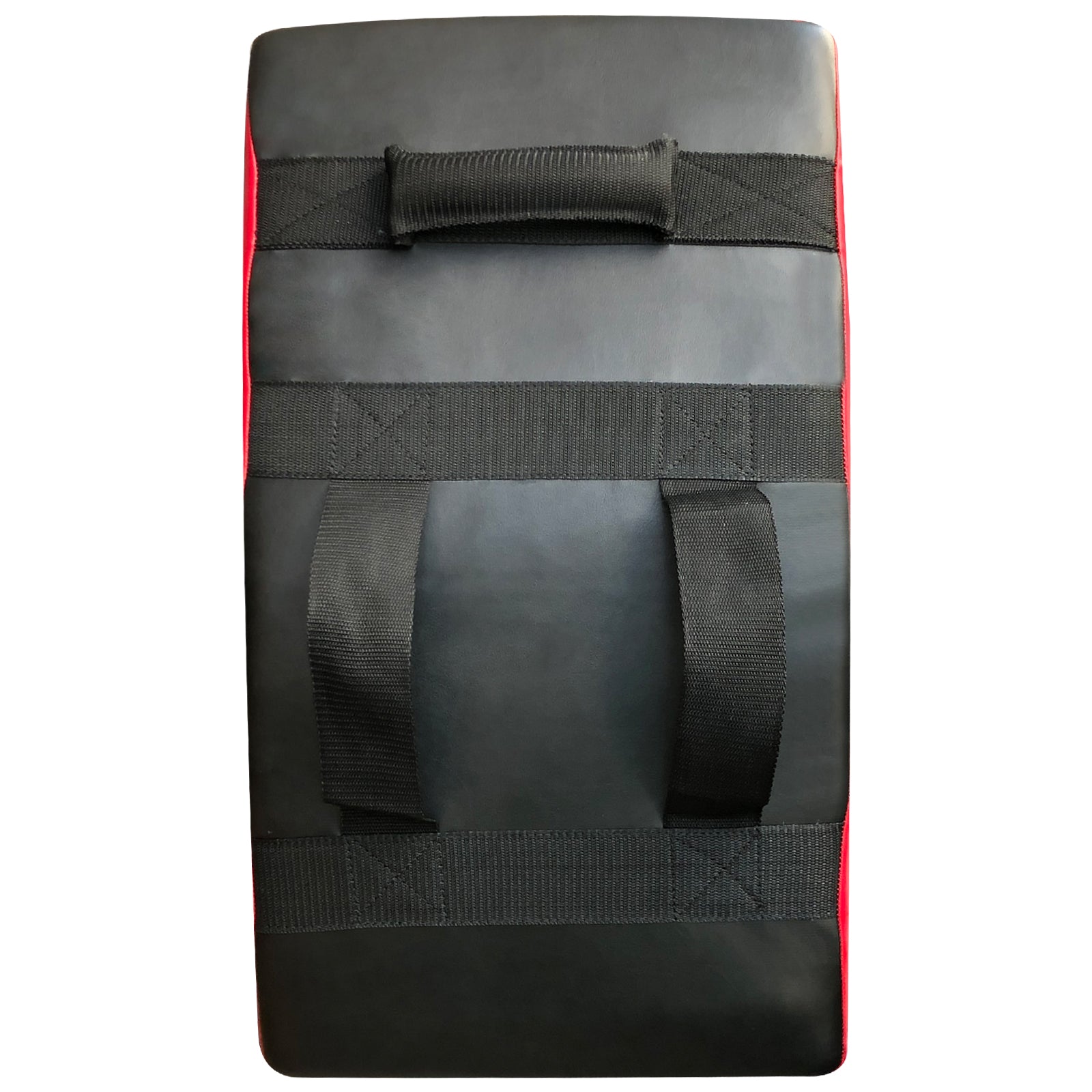 Curved Kick Boxing Strike Shield Red