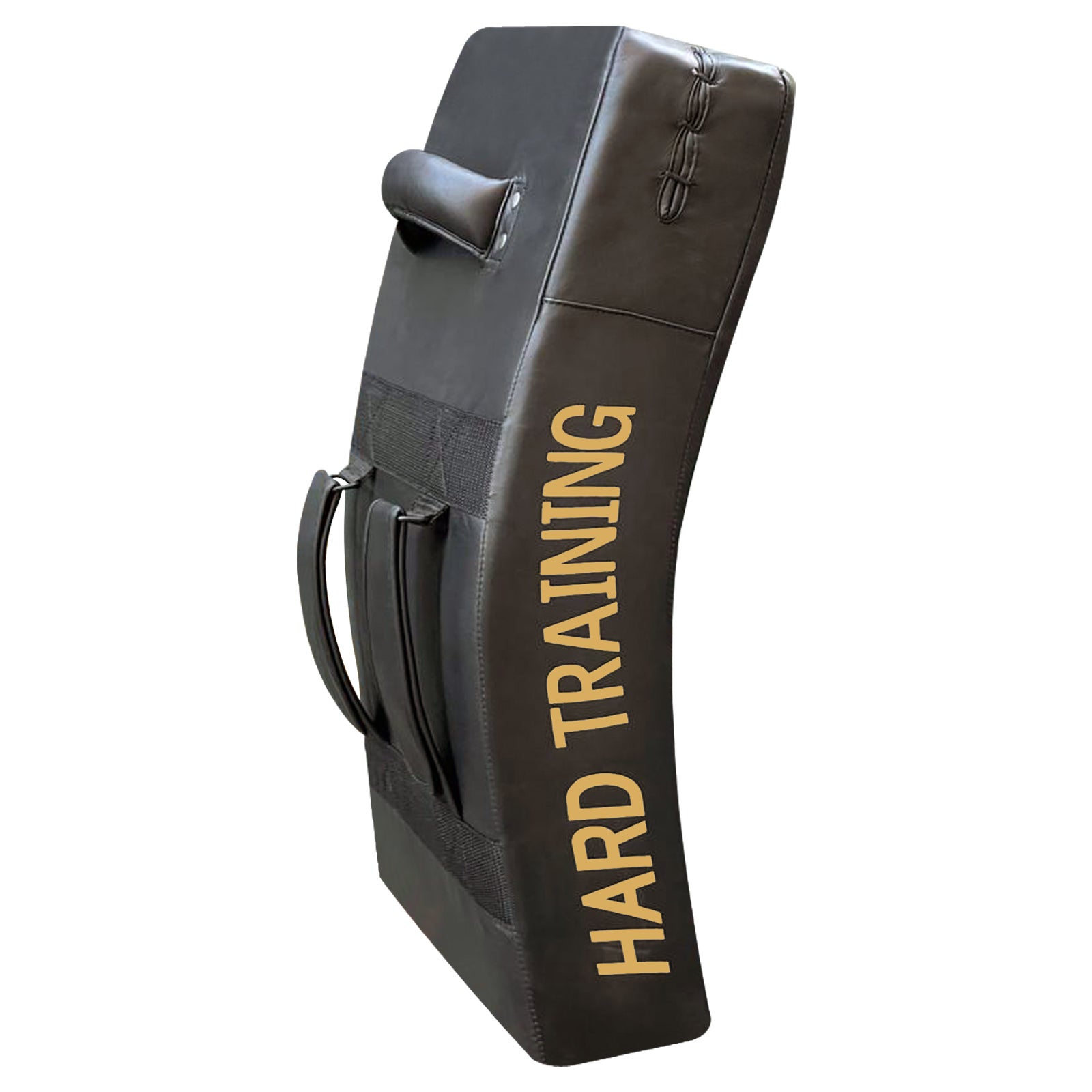 Leather kick Pad Golden