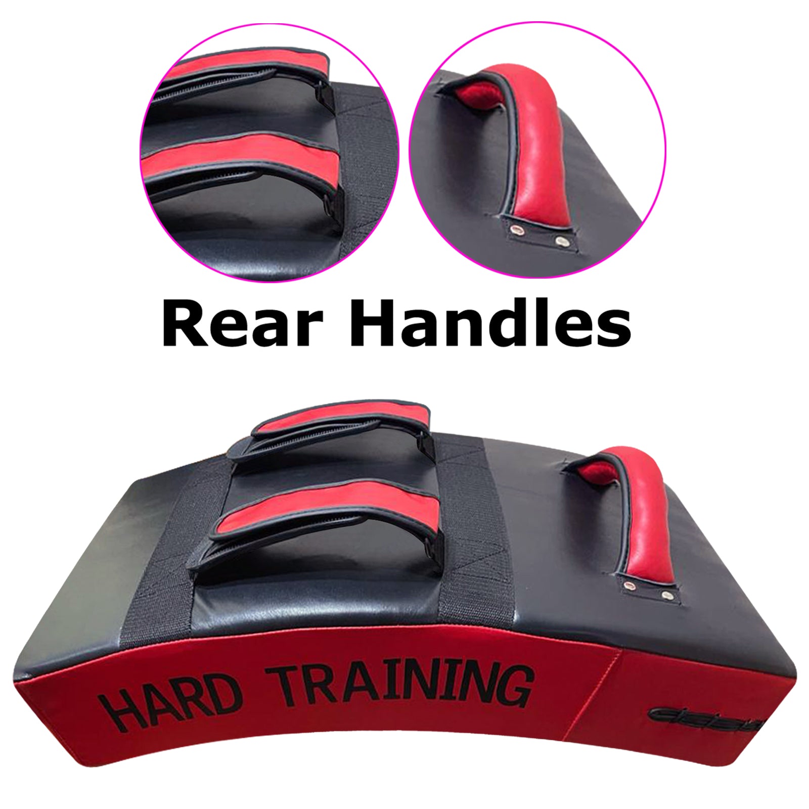 Leather kick Pad Red