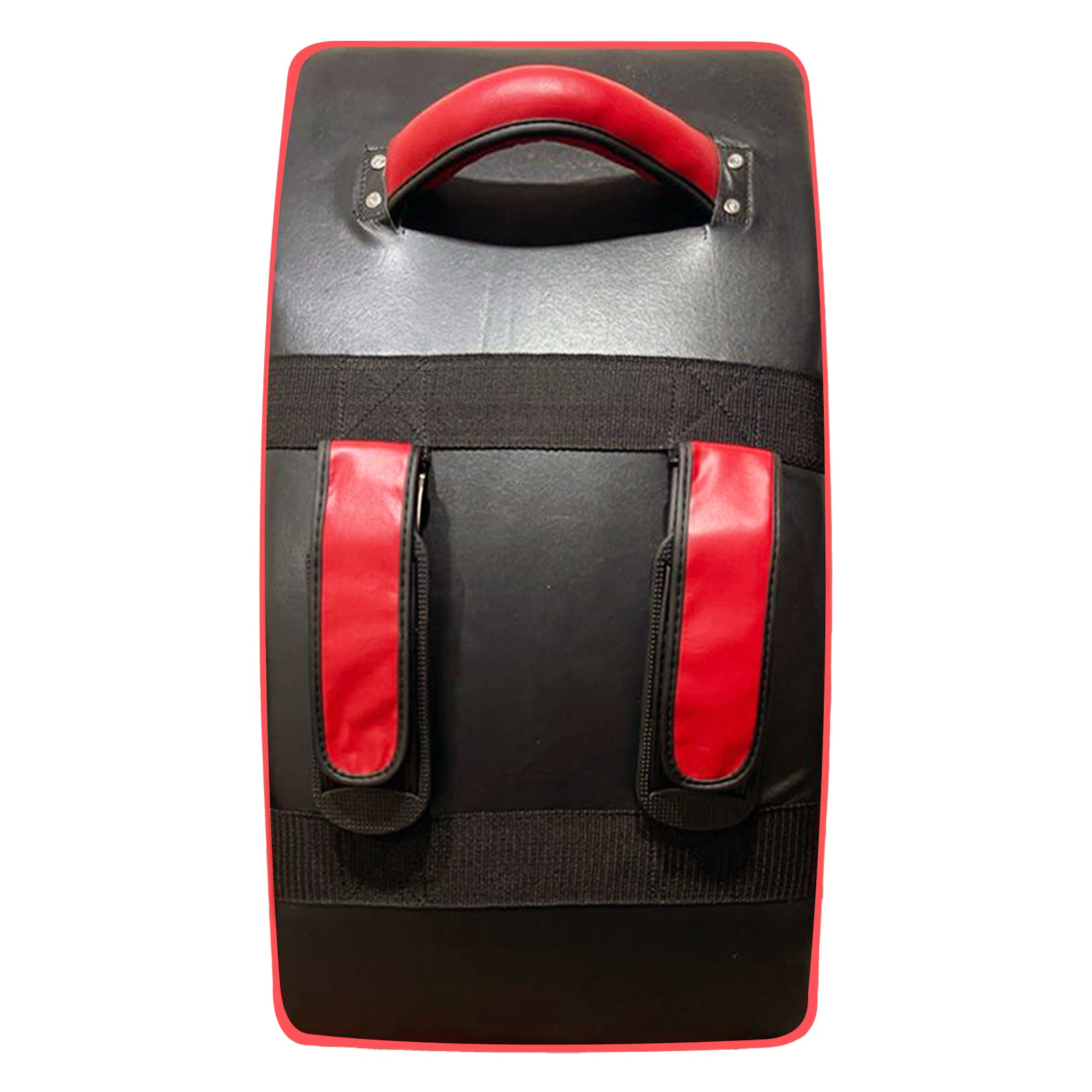 Leather kick Pad Red
