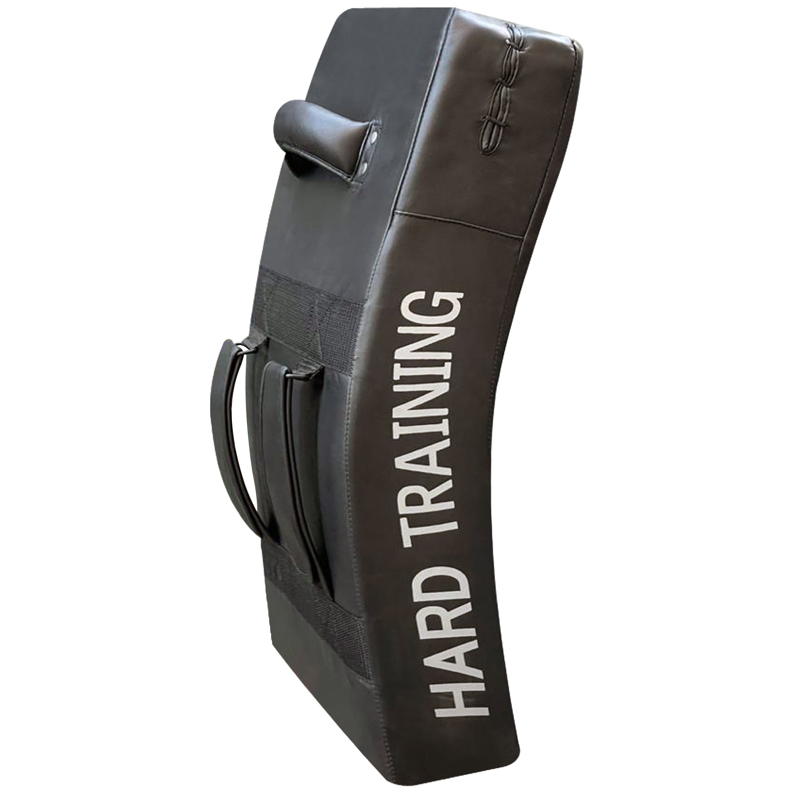 Leather kick Pad Silver