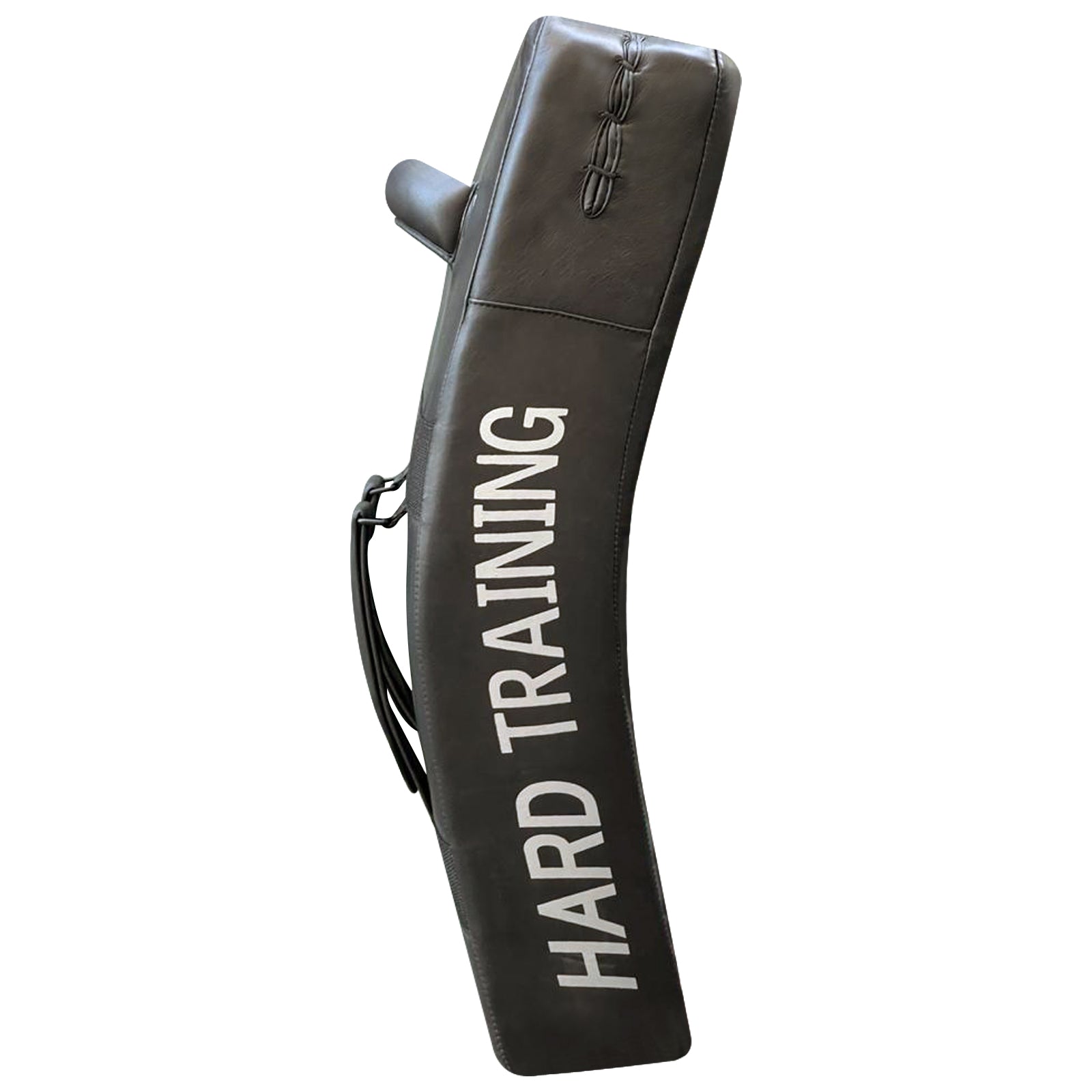 Leather kick Pad Silver