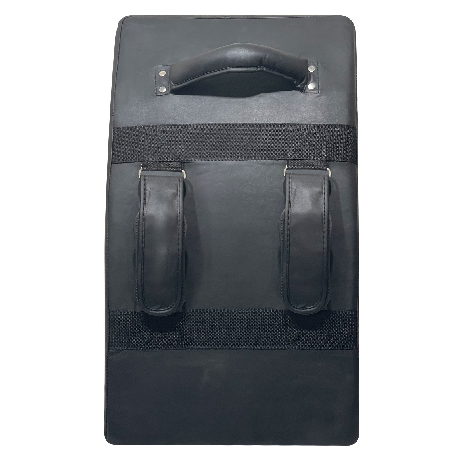 Curved Buffalo Kick Pad Silver