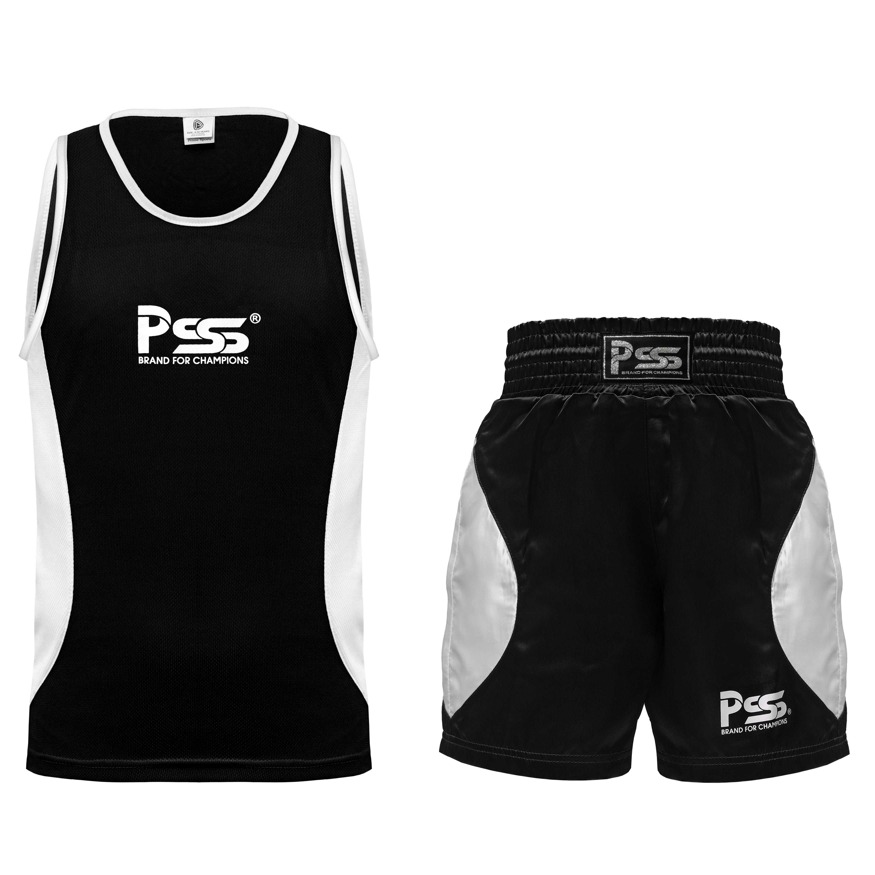 Kids Boxing Uniform Black