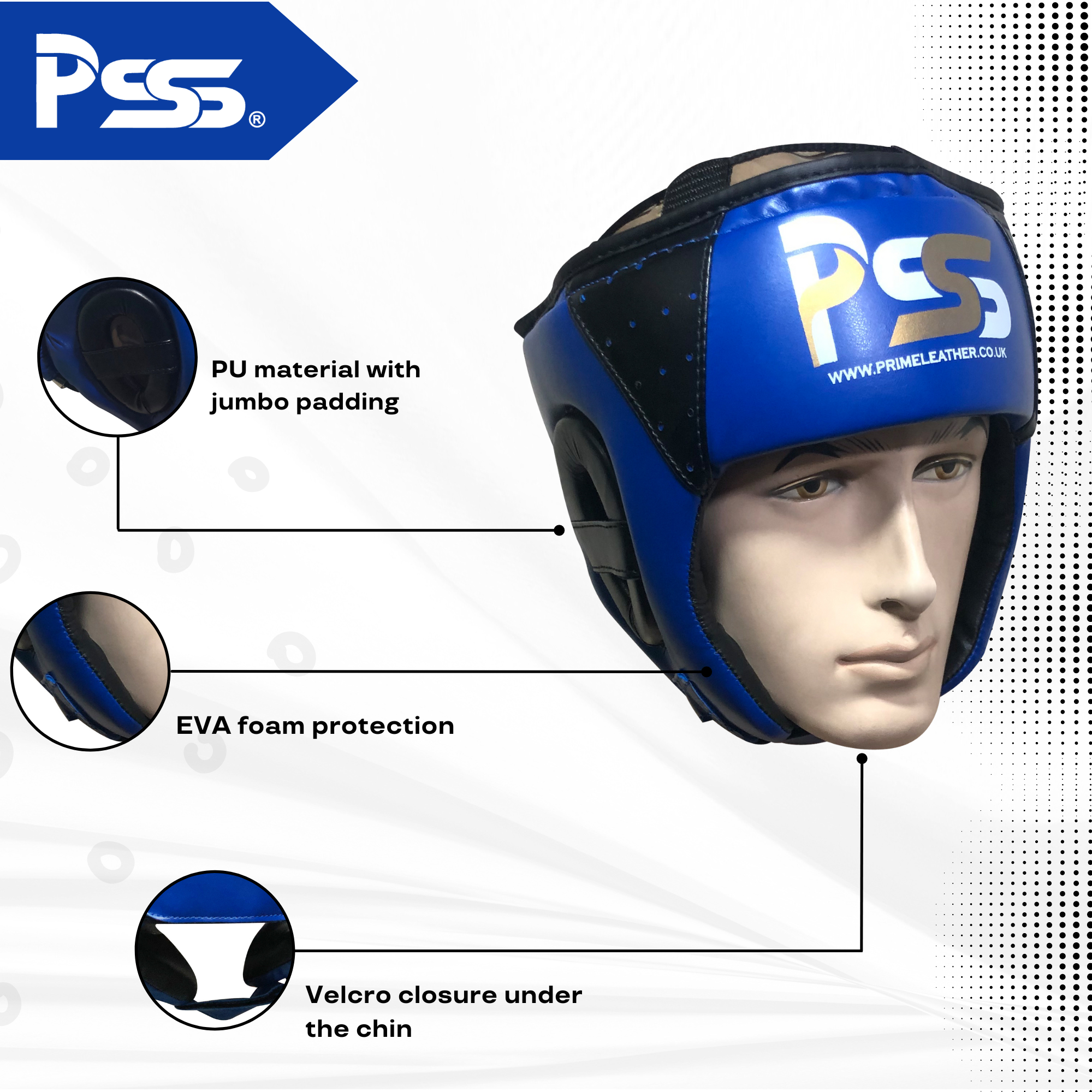 Boxing Headgear Blue