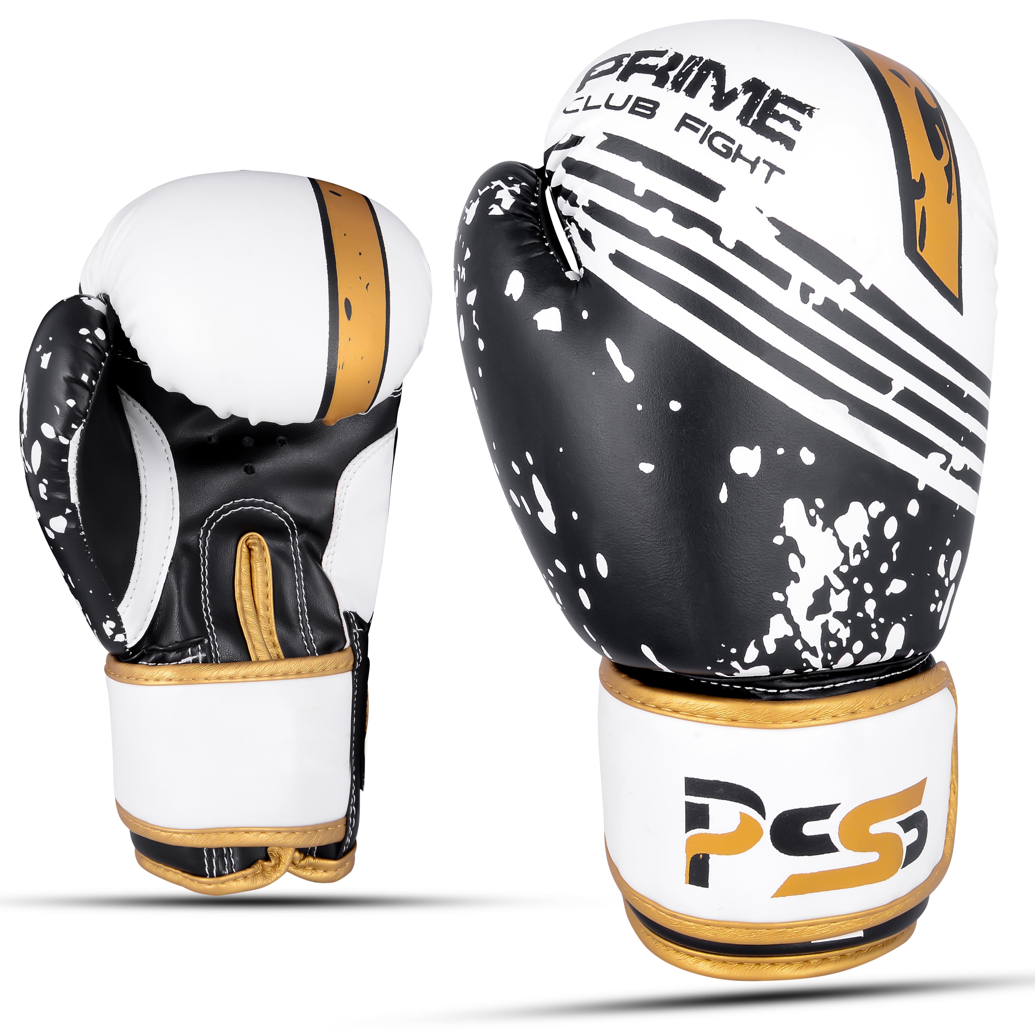 Kids Boxing Gloves Black & White