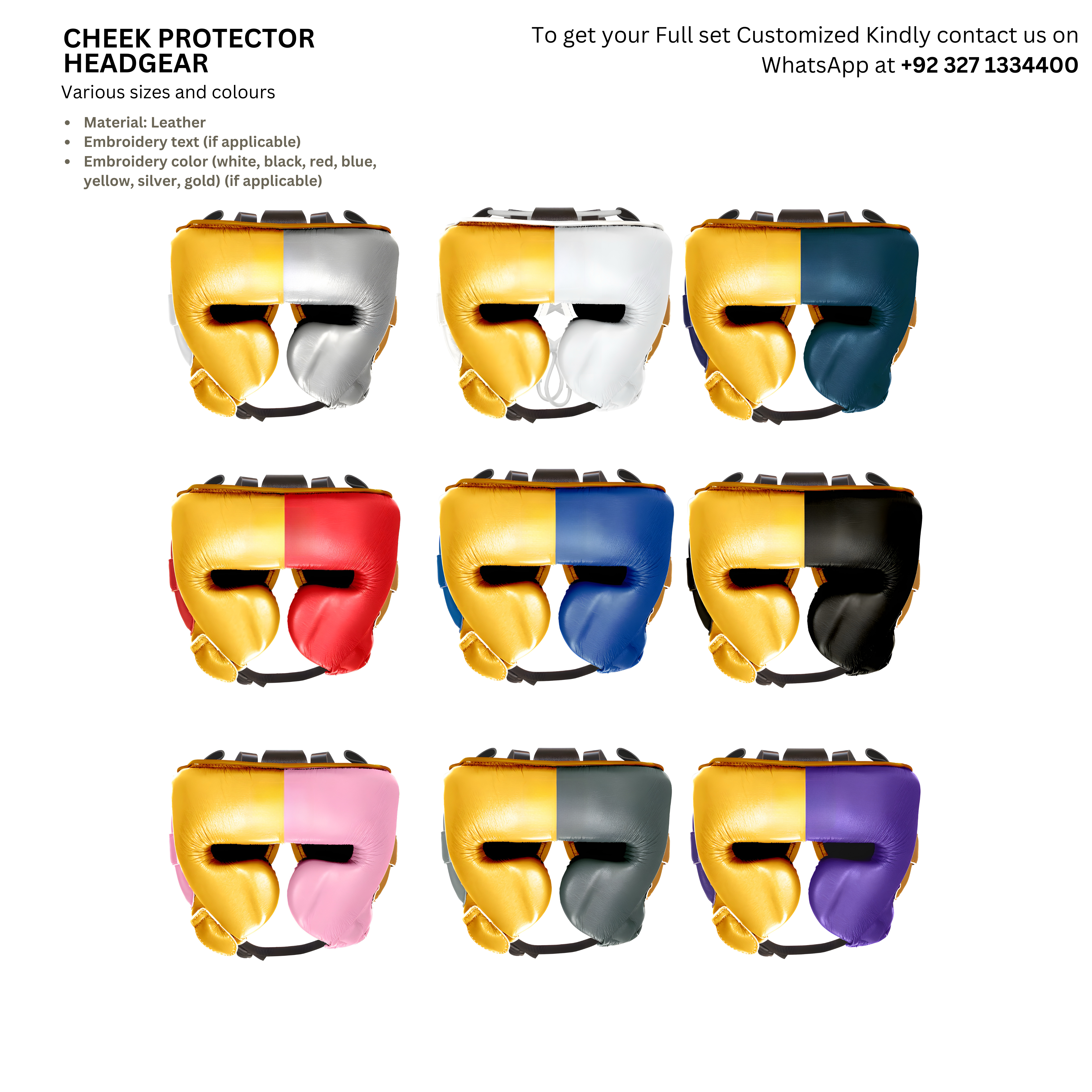 Half Payment of Japanese Sparring Set - Fully Customized with Names/Logos/Flags