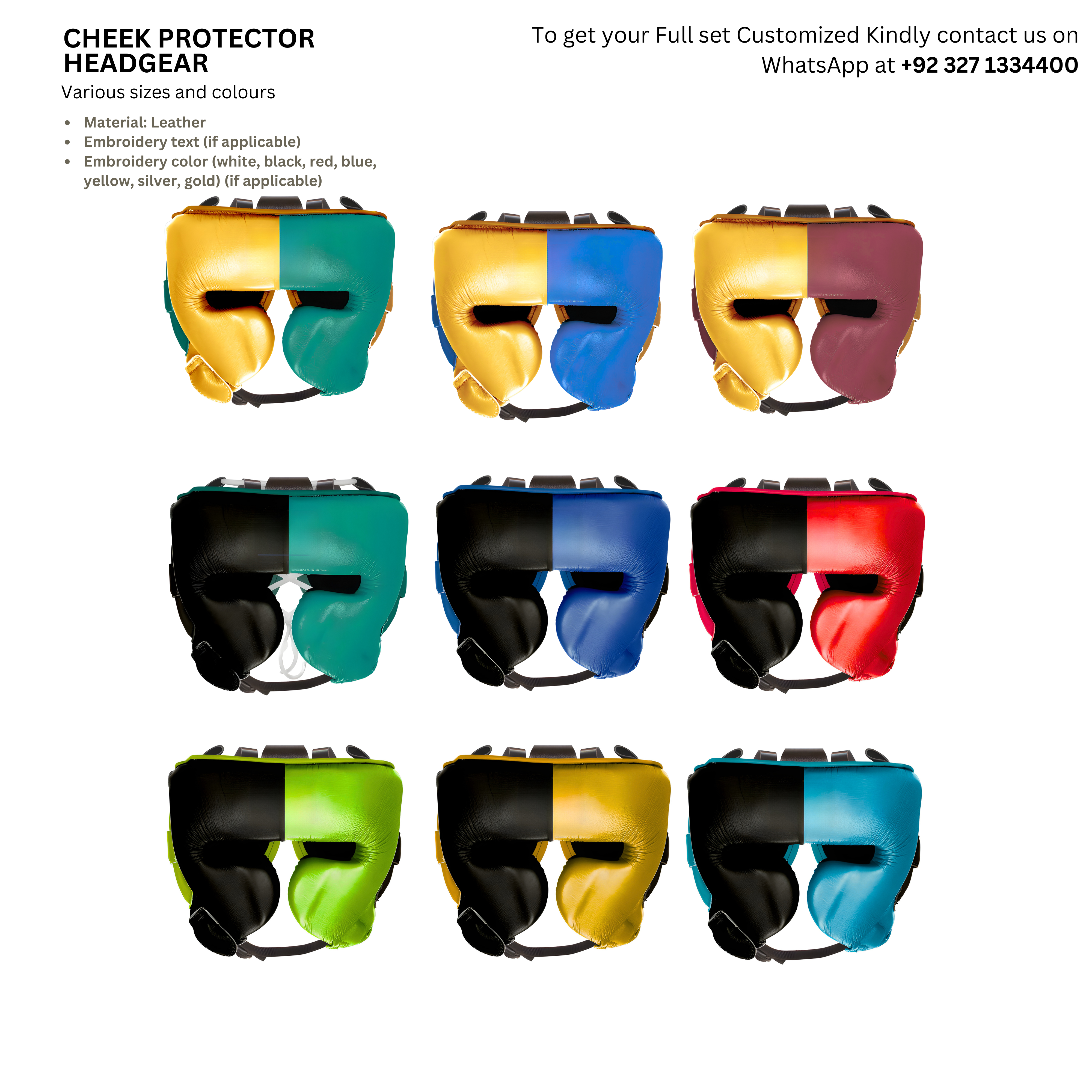 Half Payment of Japanese Sparring Set - Fully Customized with Names/Logos/Flags