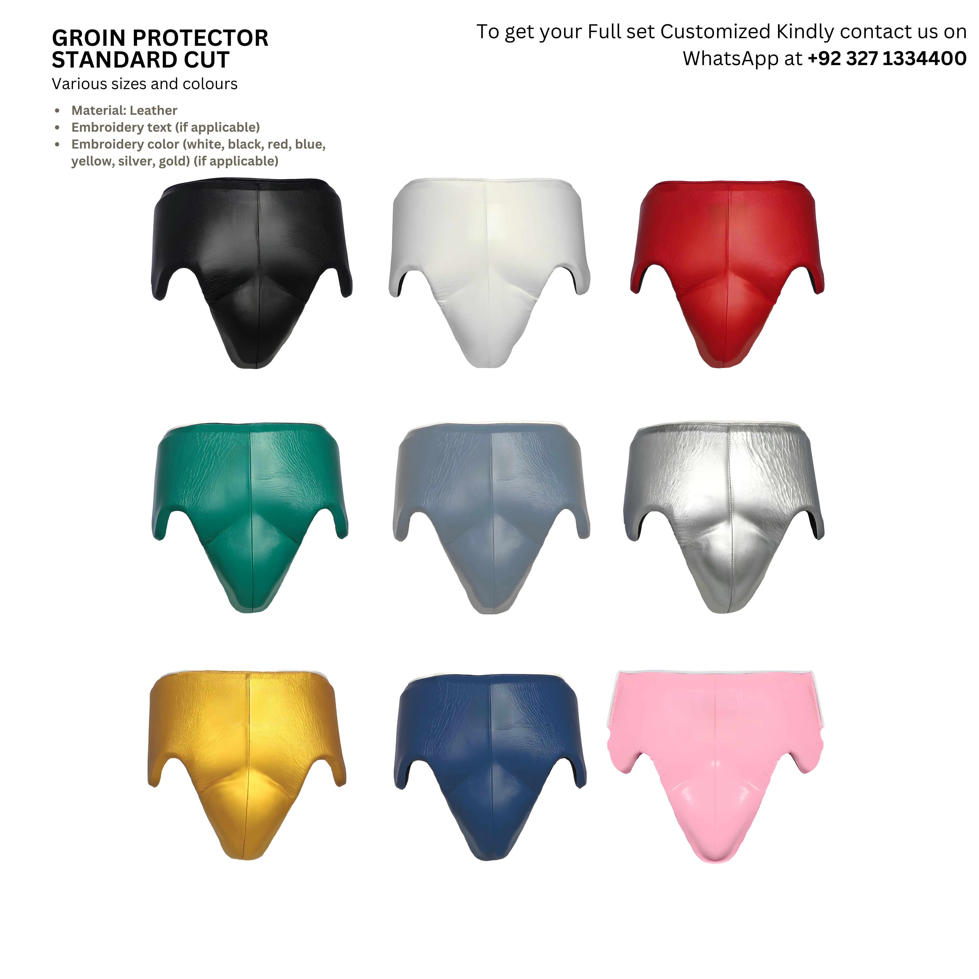 Custom japanese Style Groin Guard