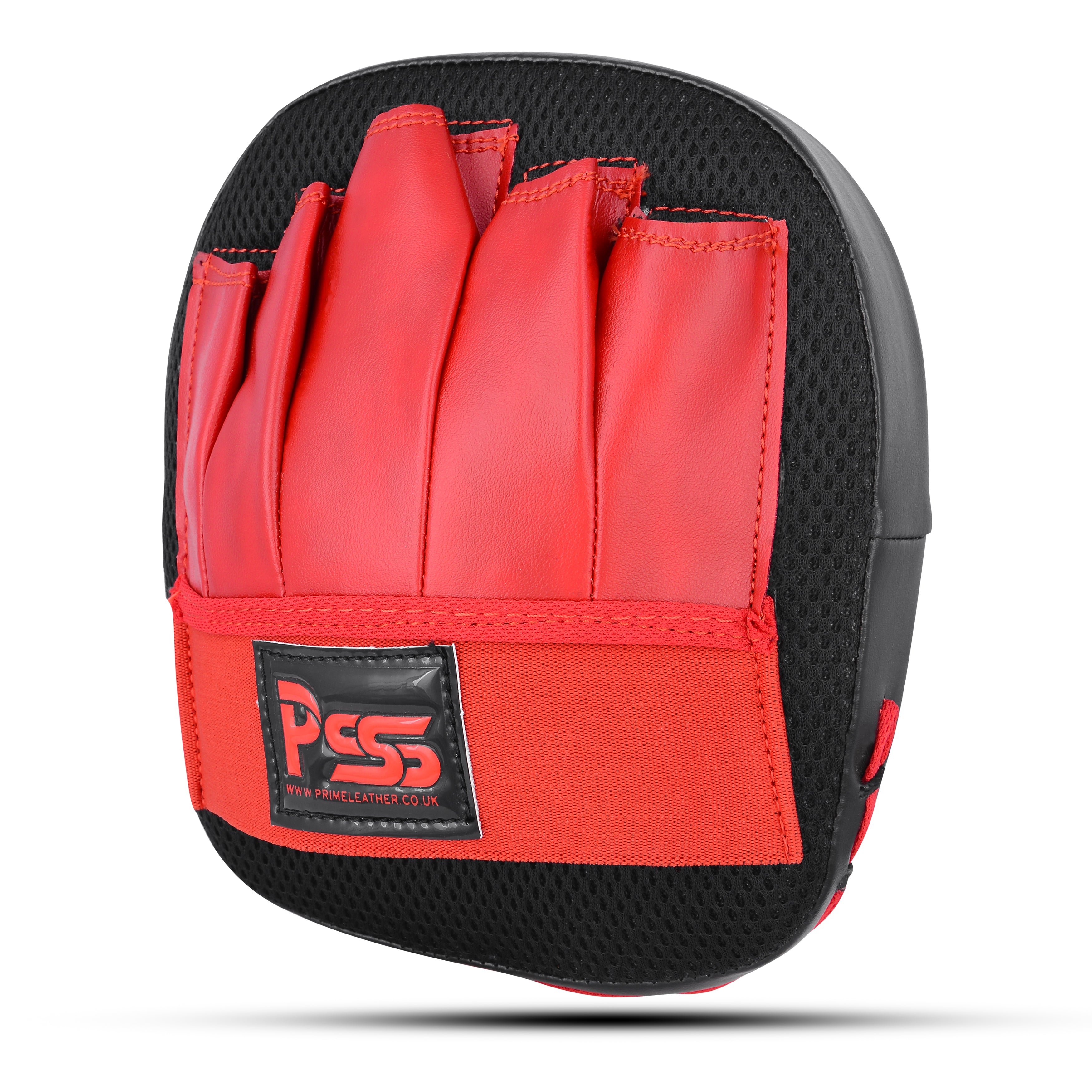 Leather Boxing Pad Red On White Pattern