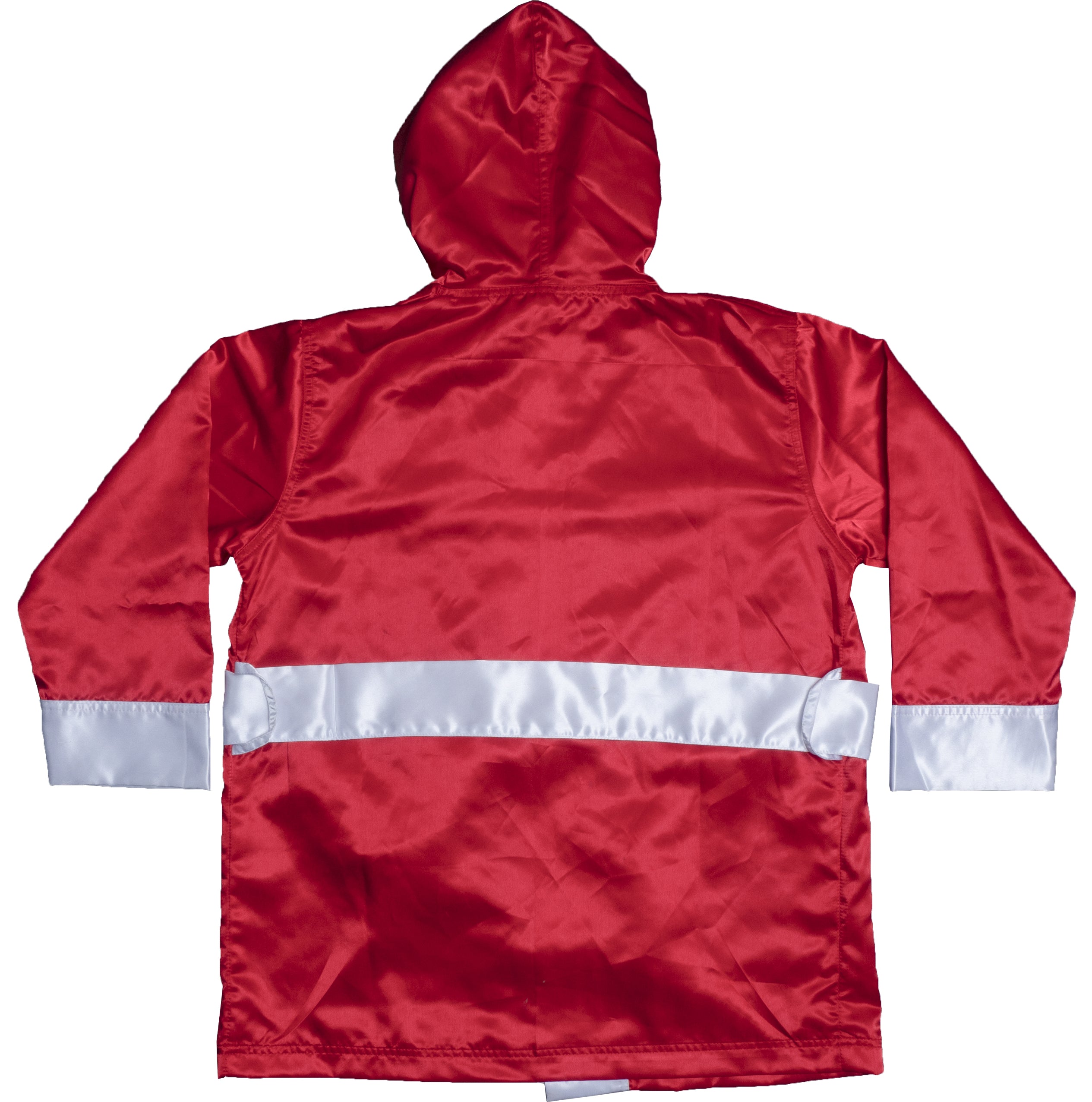 Long Sleeve Boxing Robe Uniform Red