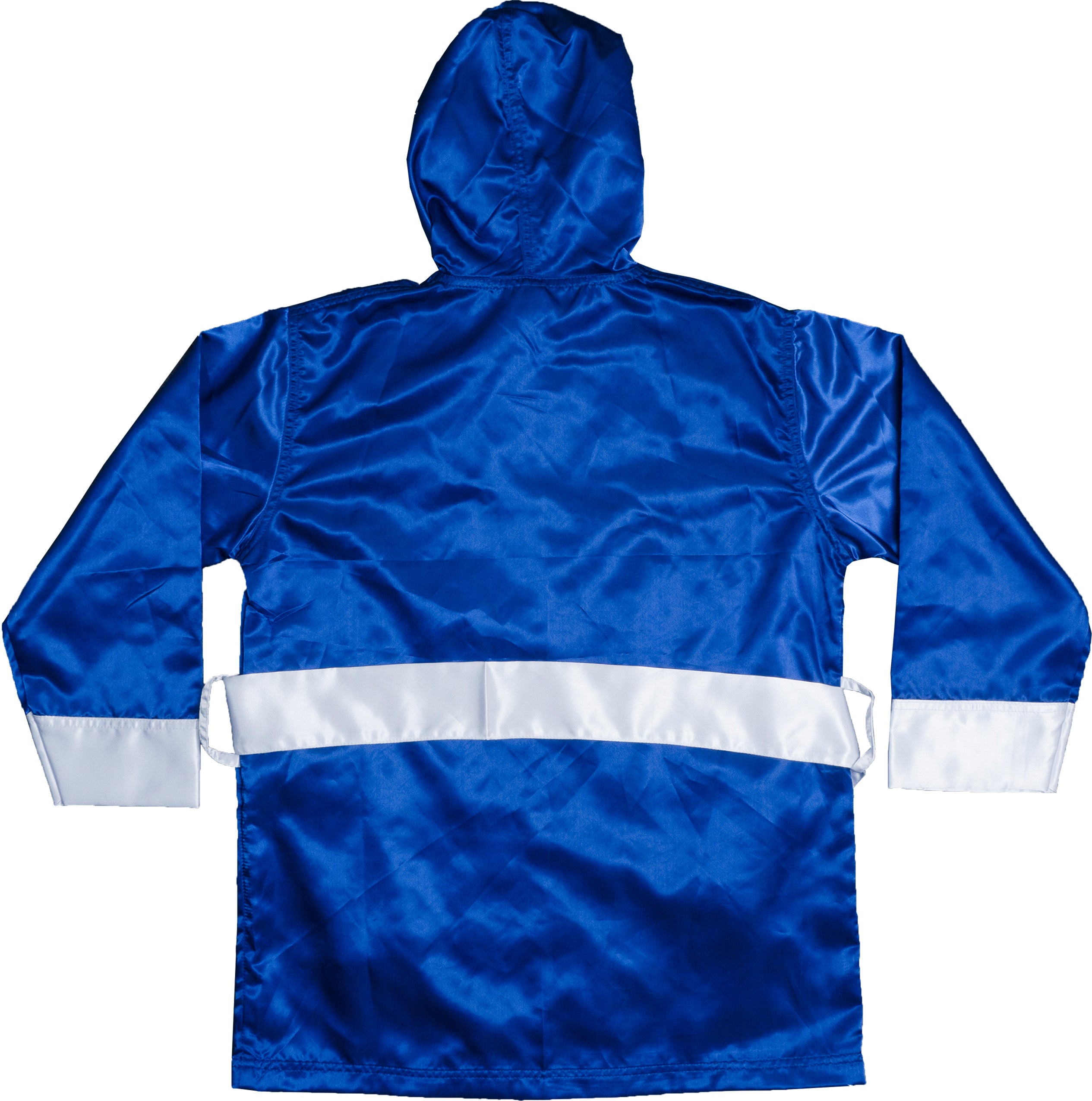 Long Sleeve Boxing Robe Uniform Blue