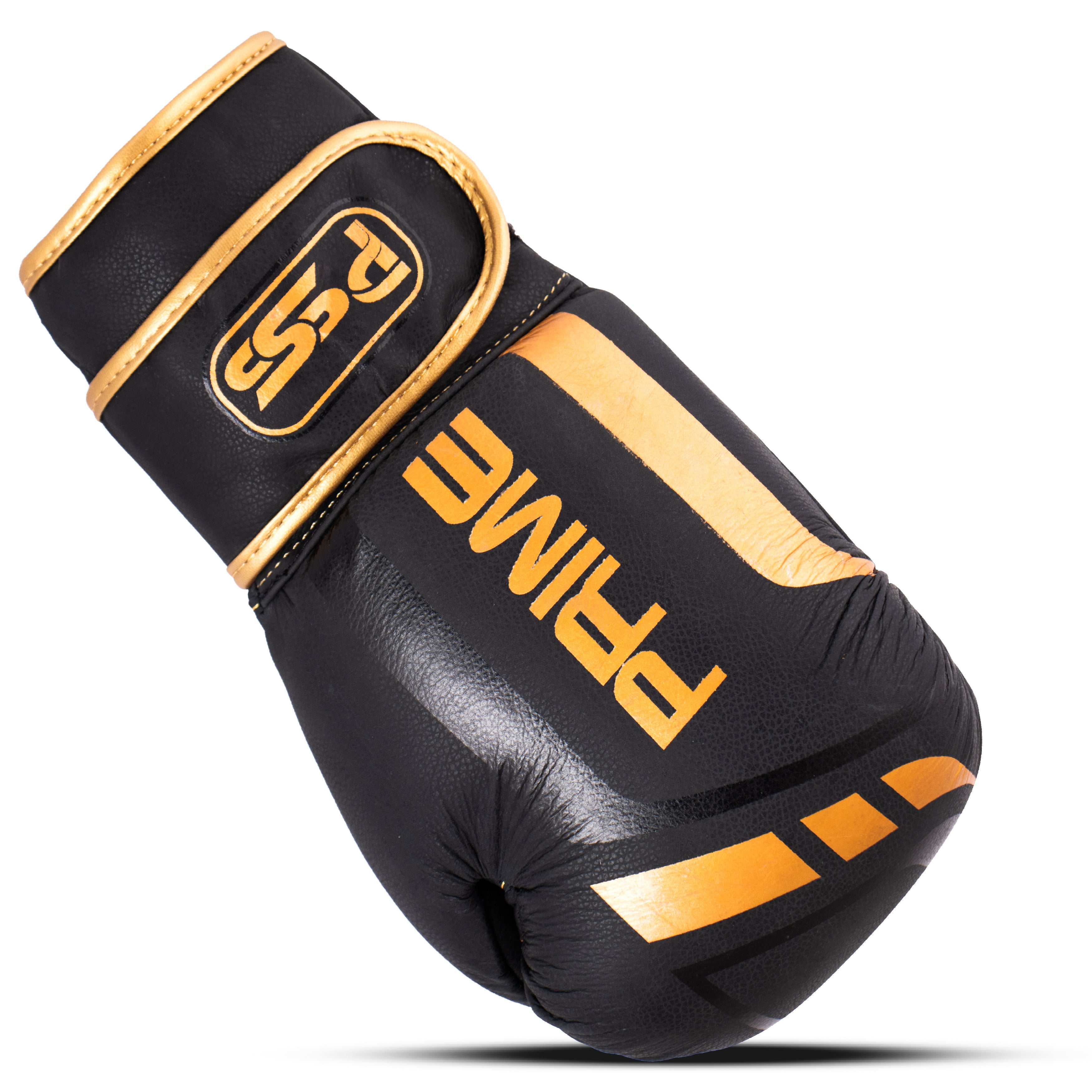 Leather Kids Boxing Gloves Golden