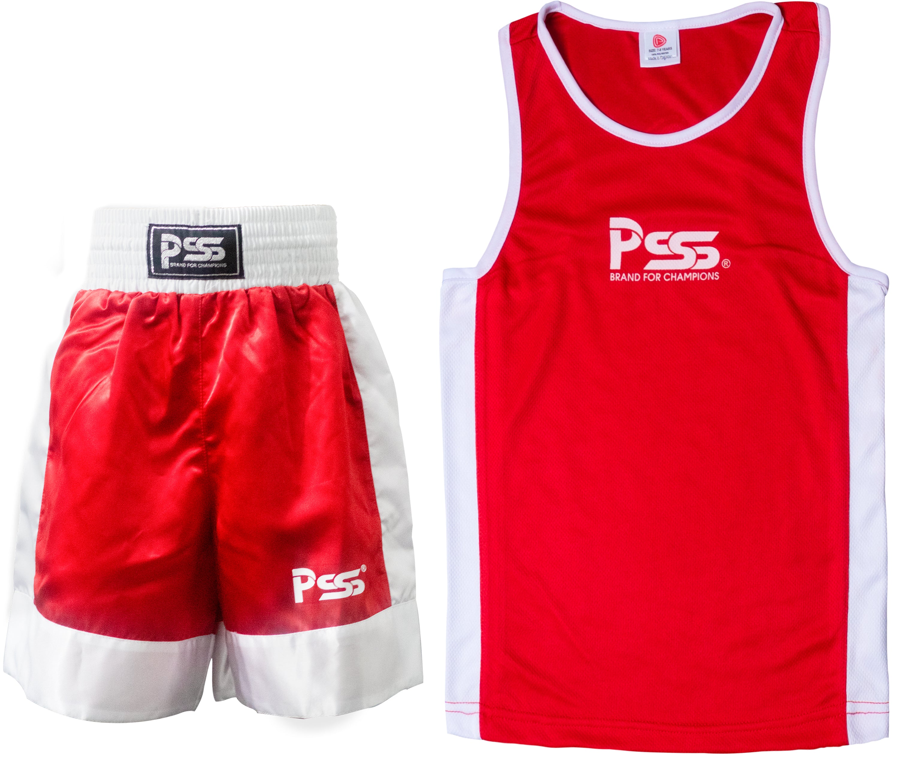 Kids Boxing Uniform Red
