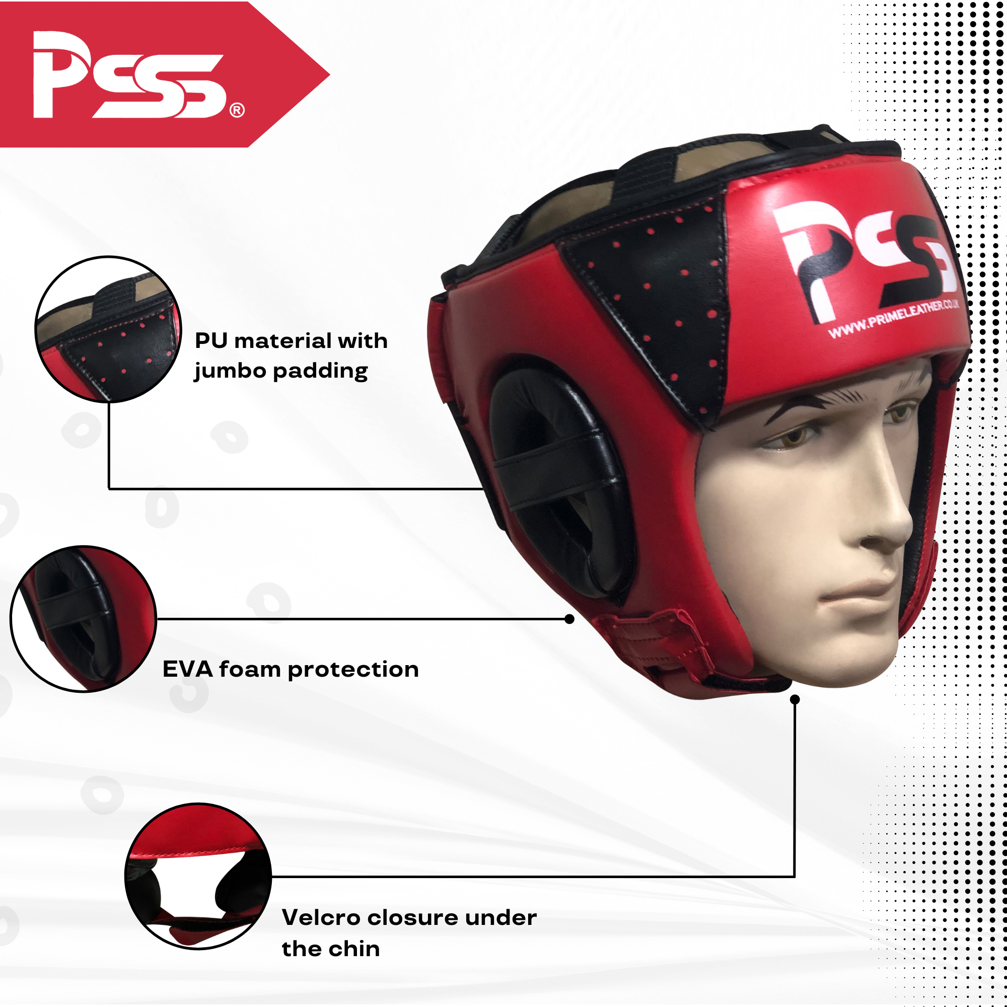 Boxing Headgear Red