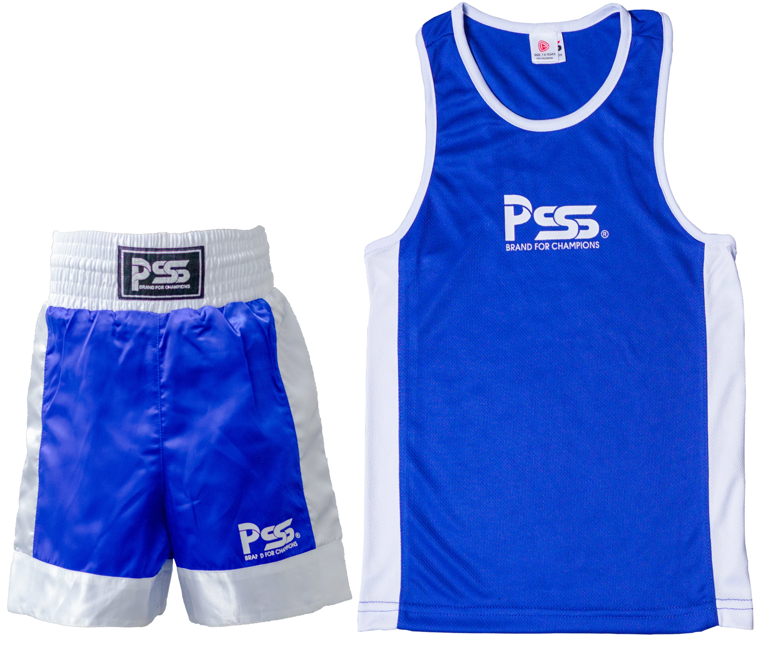 Kids Boxing Uniform Blue