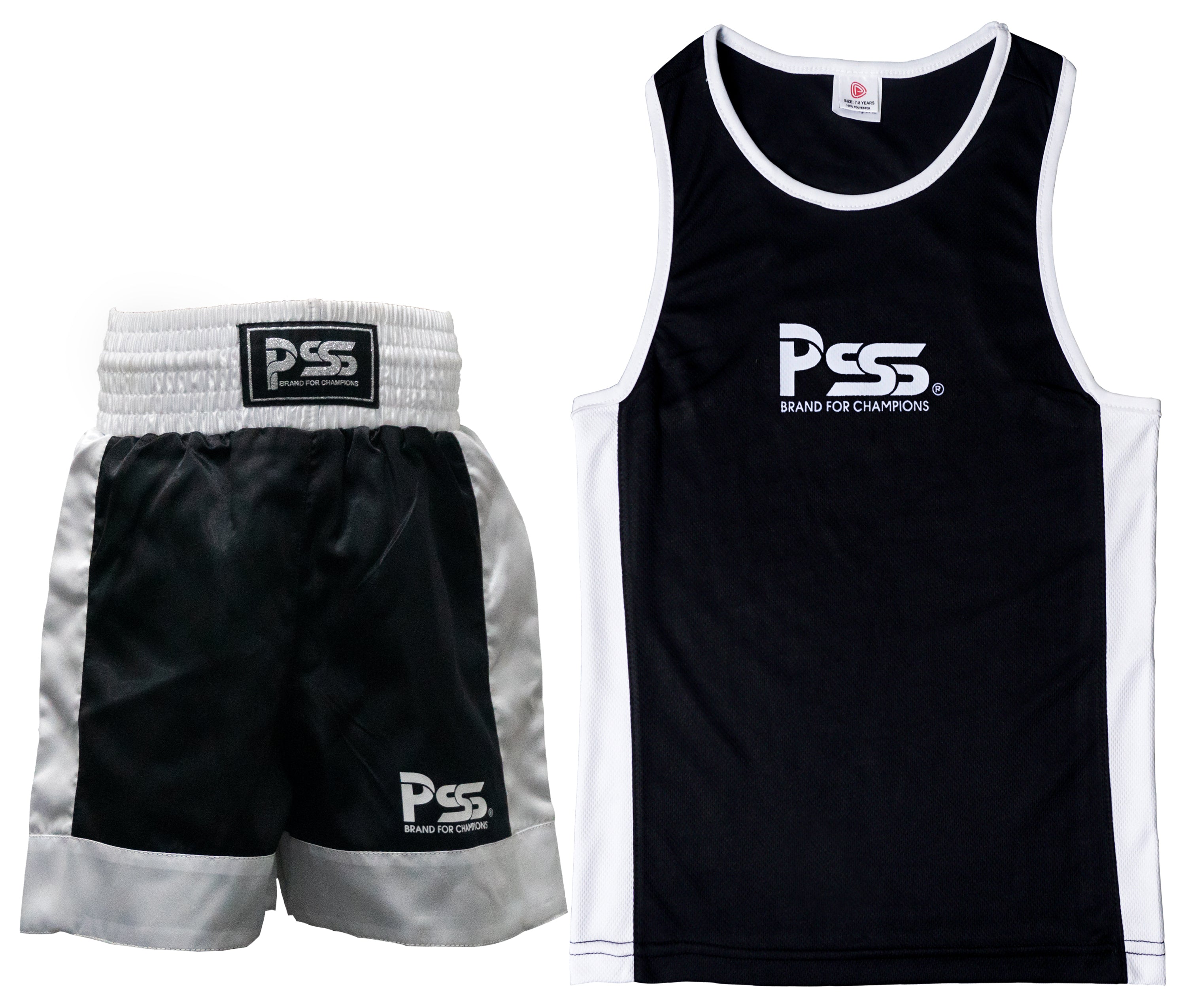 Kids Boxing Uniform Black