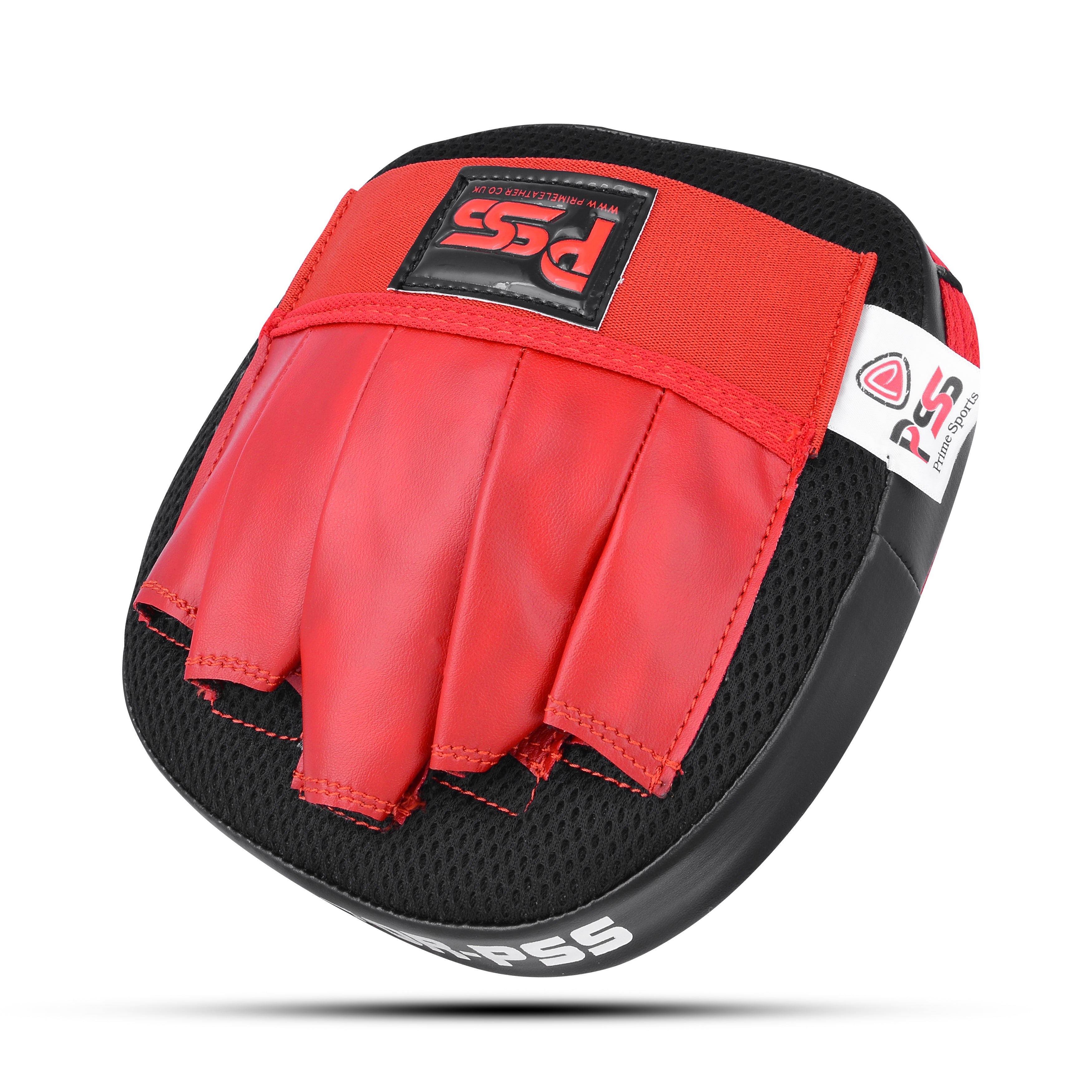 Leather Boxing Pad Red On White Pattern