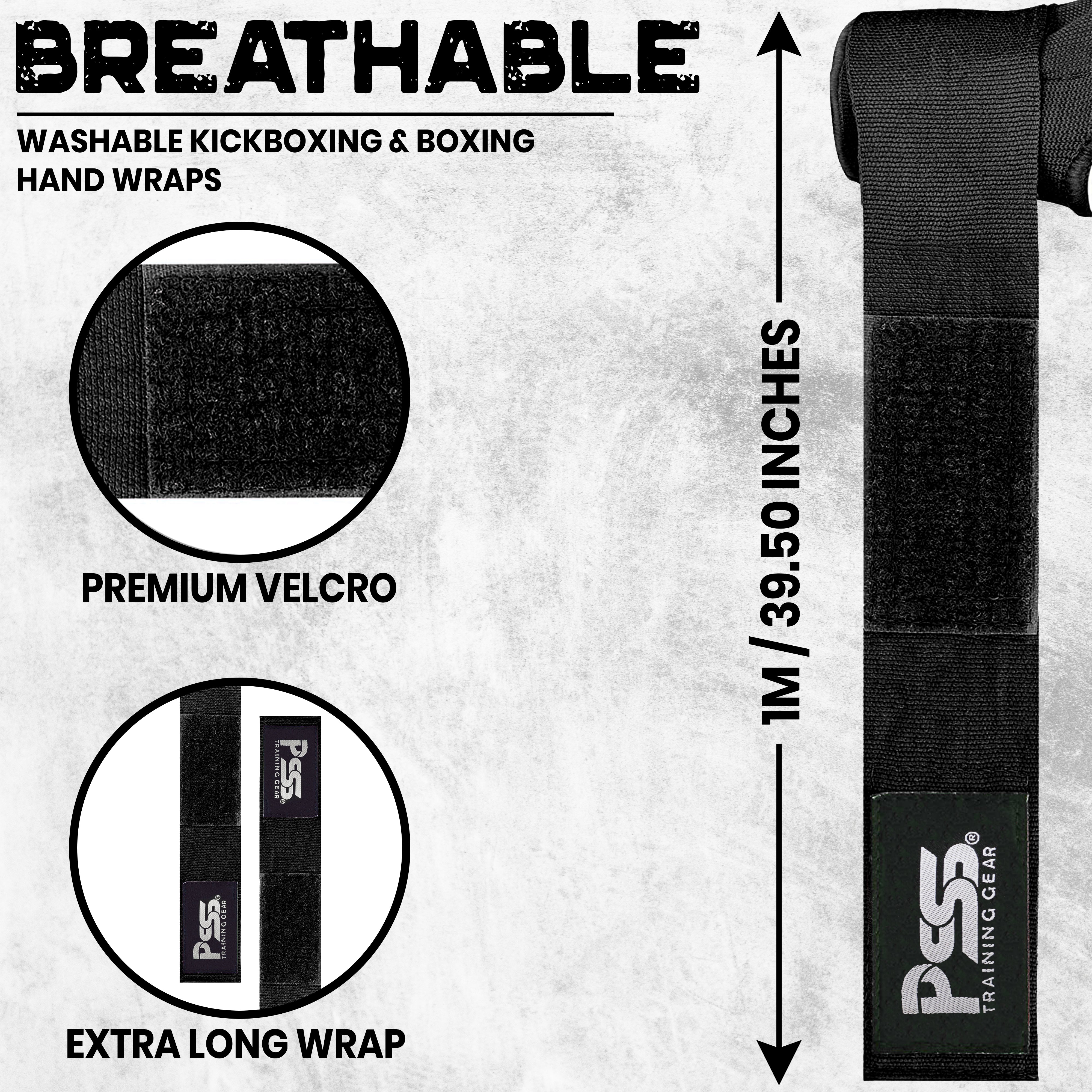 Kids Boxing Gel Foam Padded Inner Gloves Black