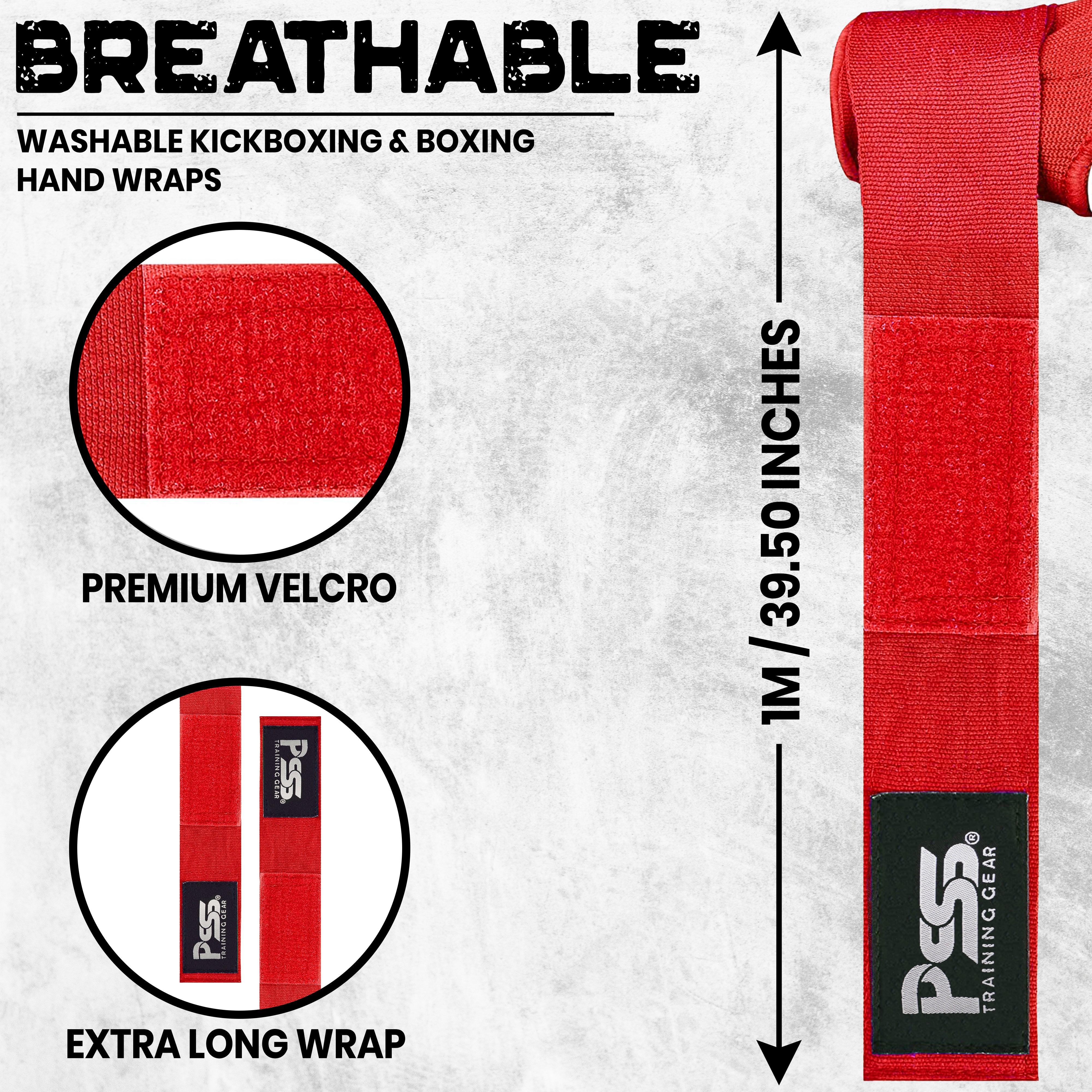 Kids Boxing Gel Foam Padded Inner Gloves Red