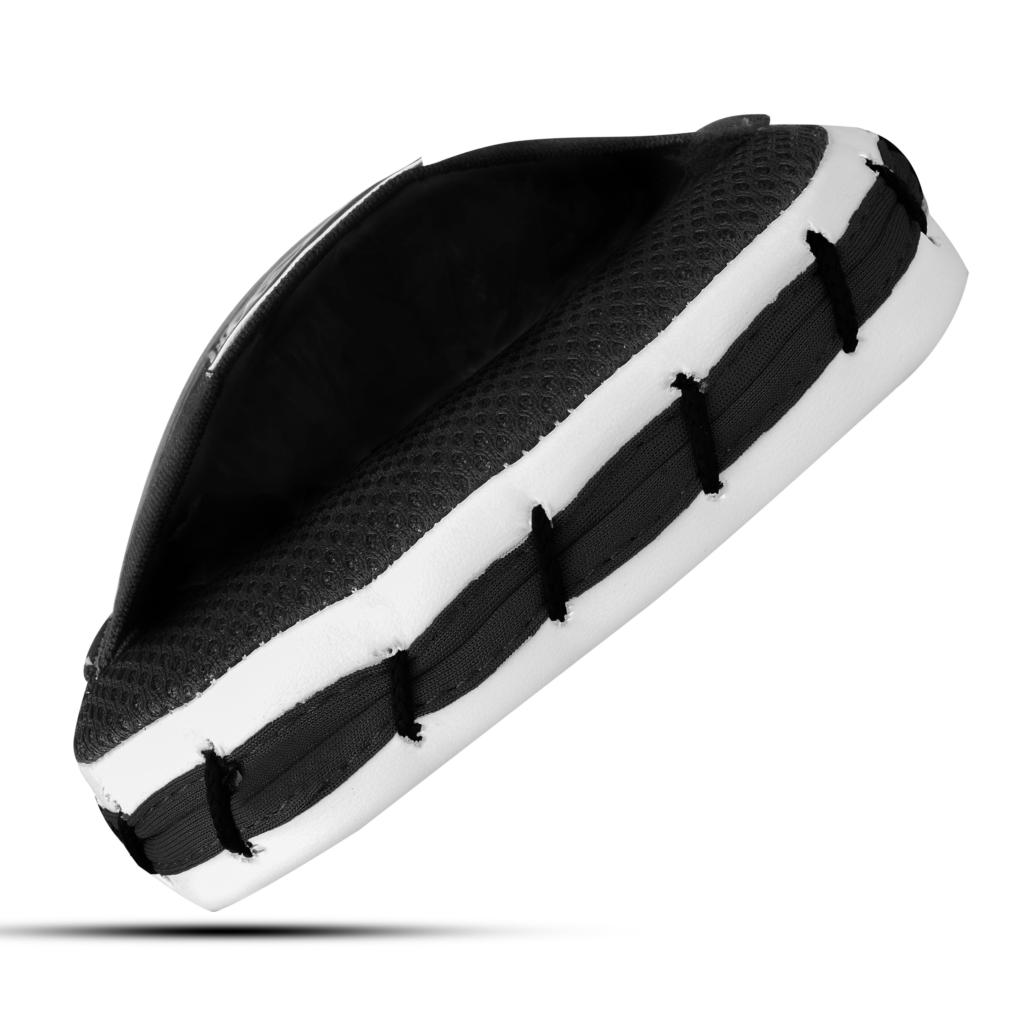 Leather Boxing Pad Black On White Pattern
