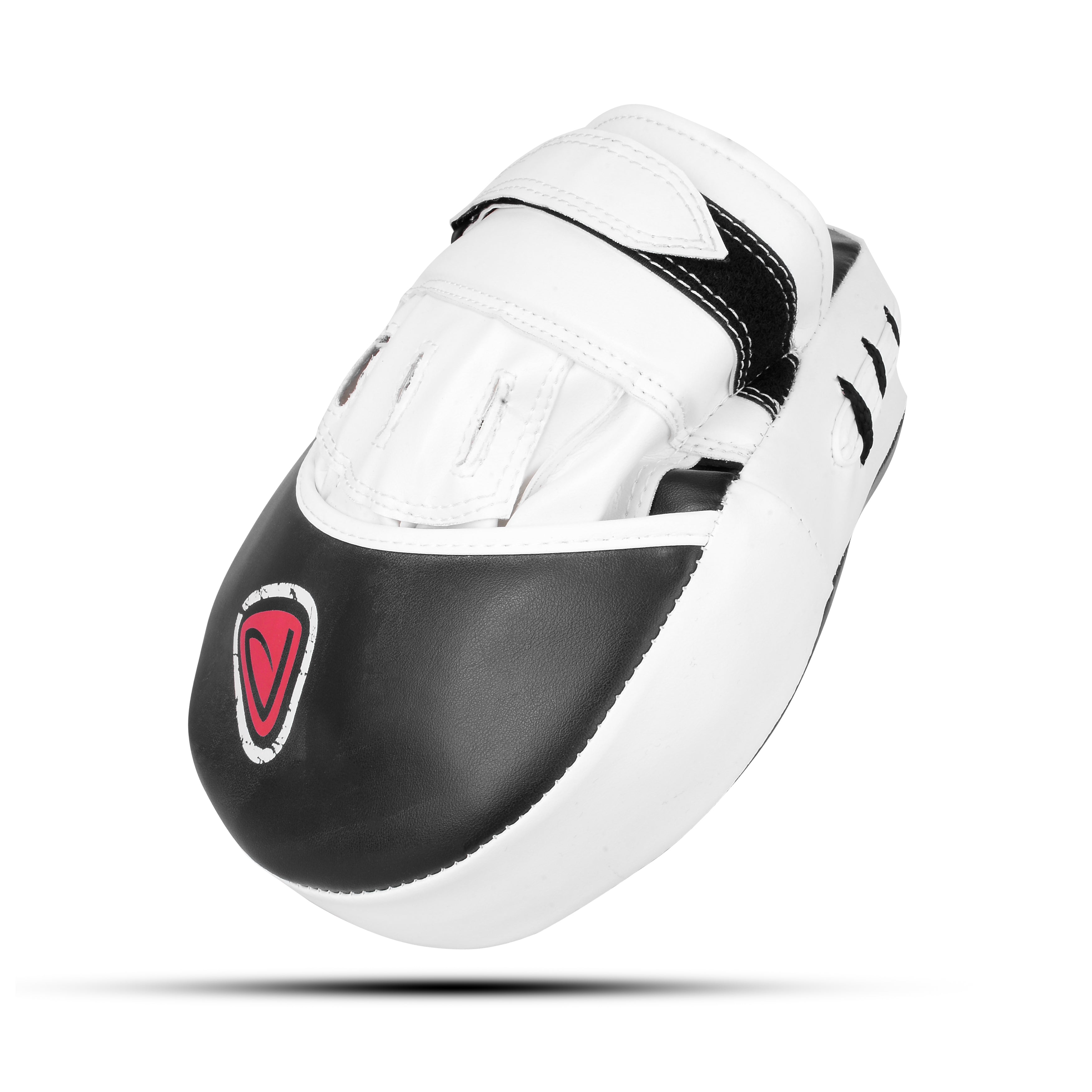 Leather Boxing Pad Black & White
