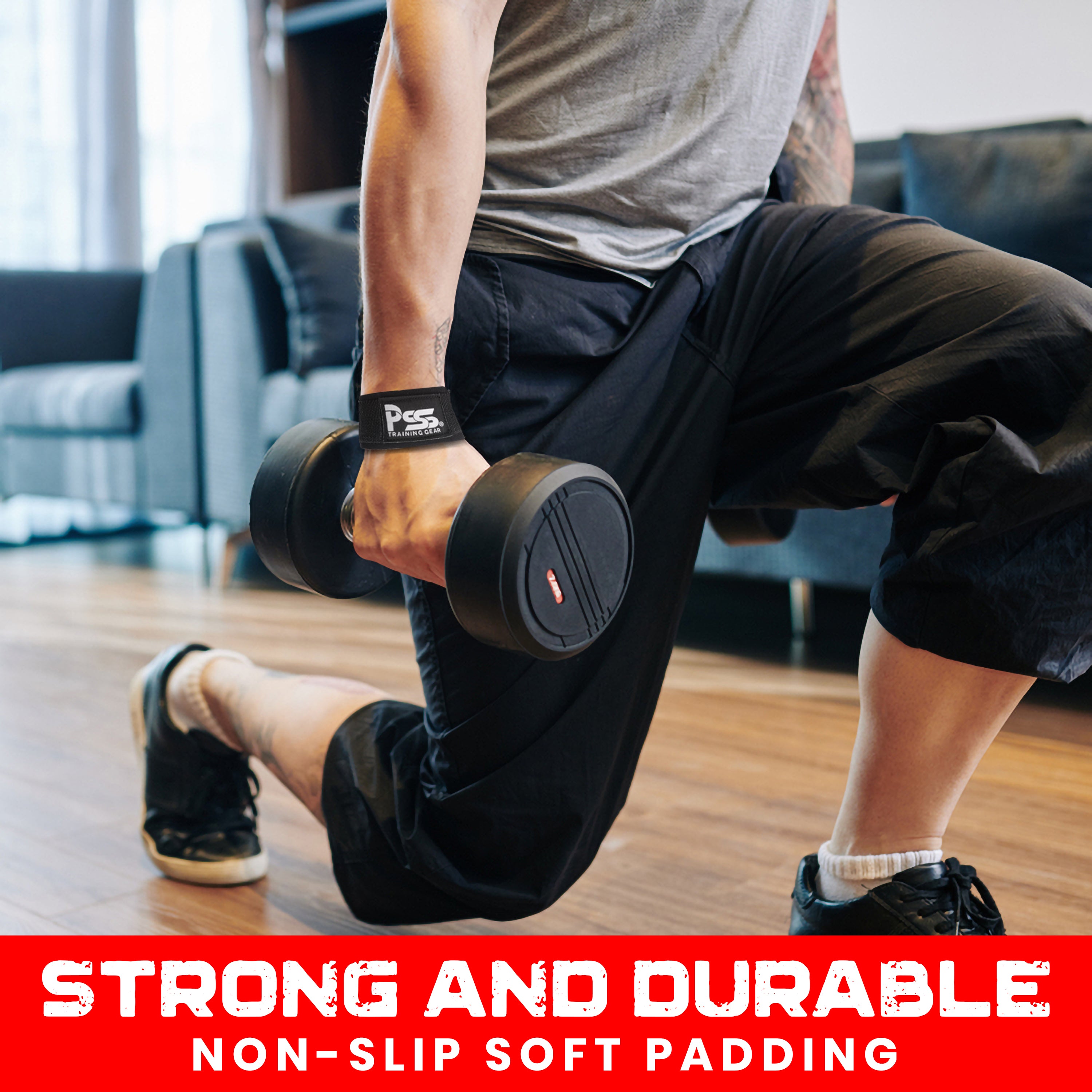 Weight Lifting Strap Red