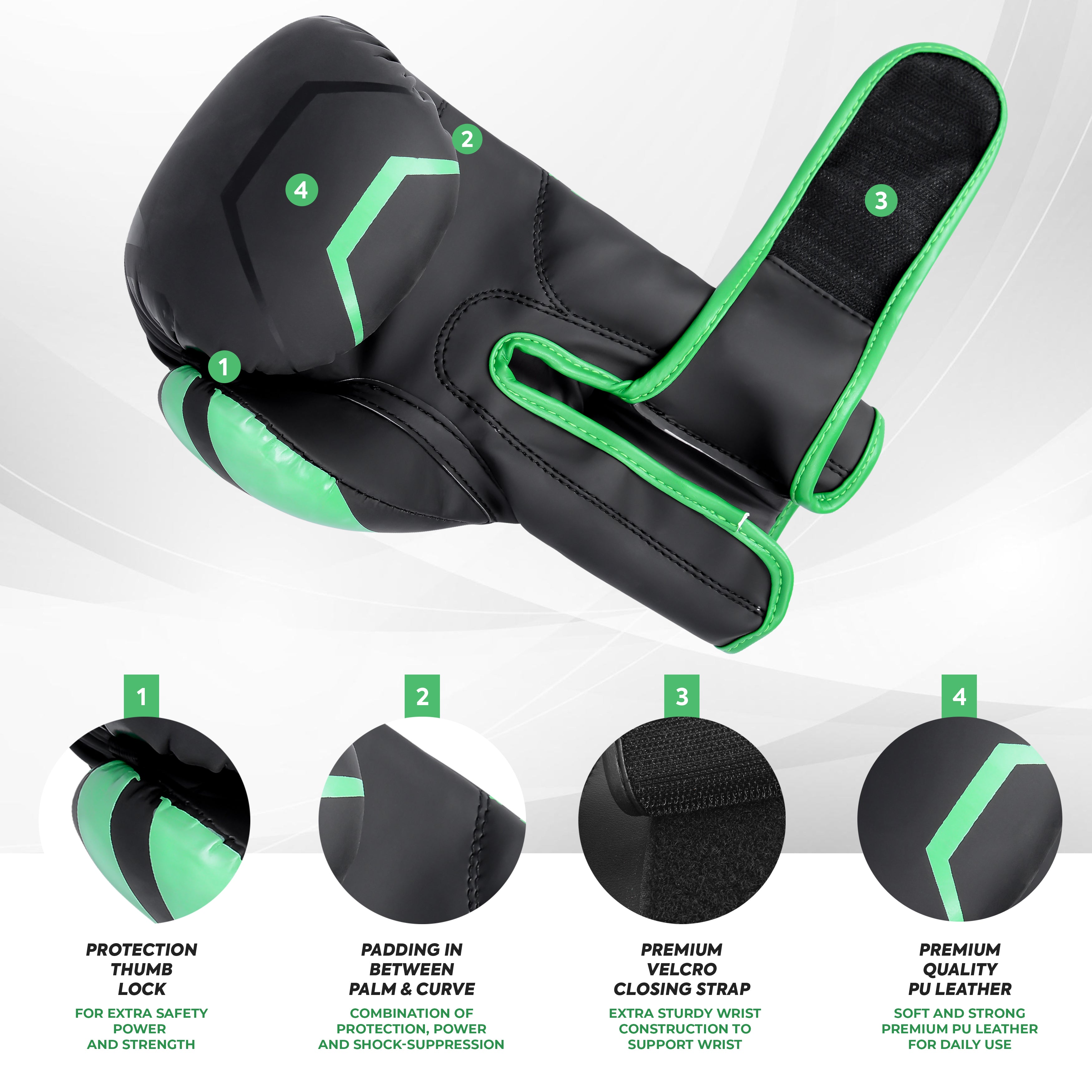 Kids Boxing Gloves Fluorescent MASTER SERIES