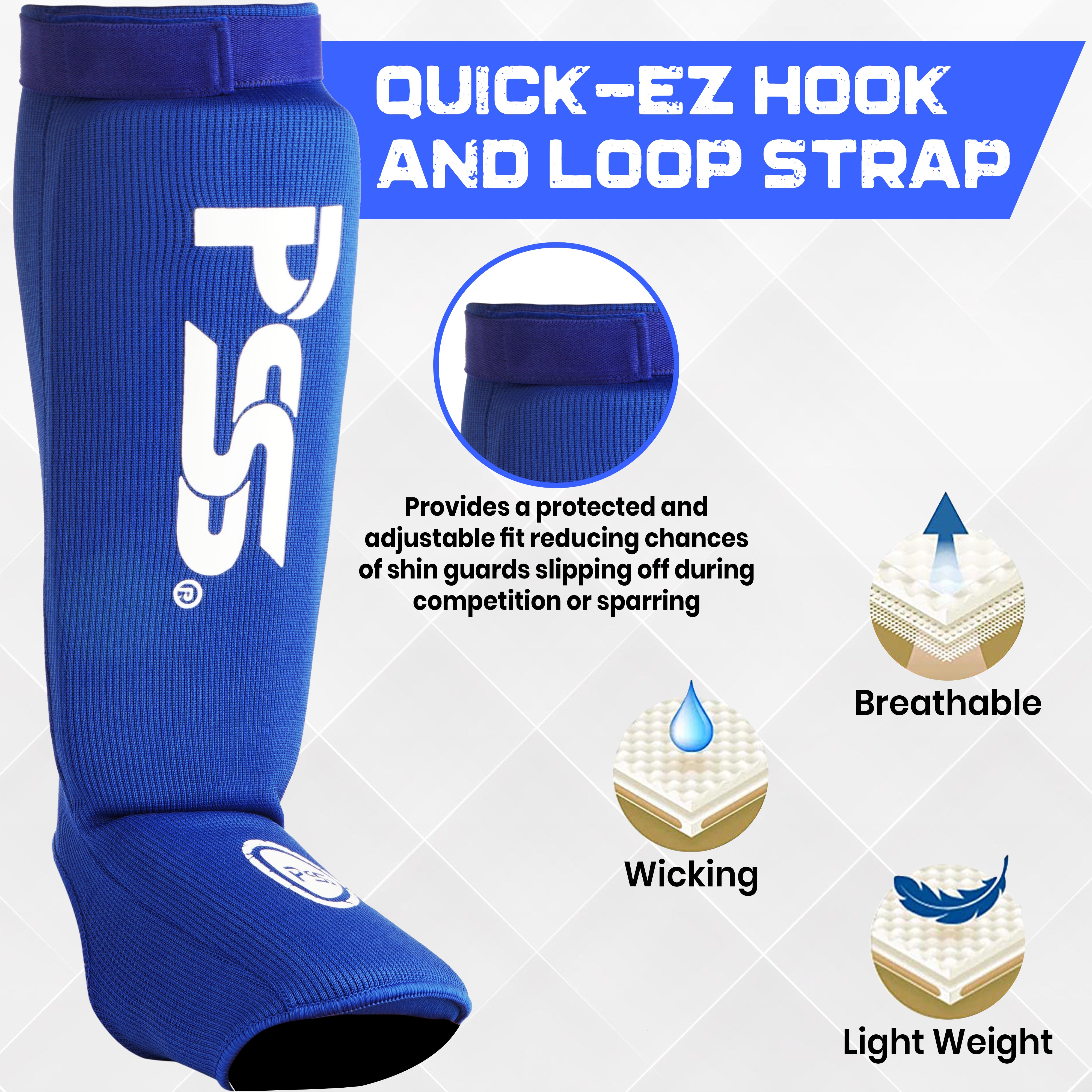 Shin Guard Blue