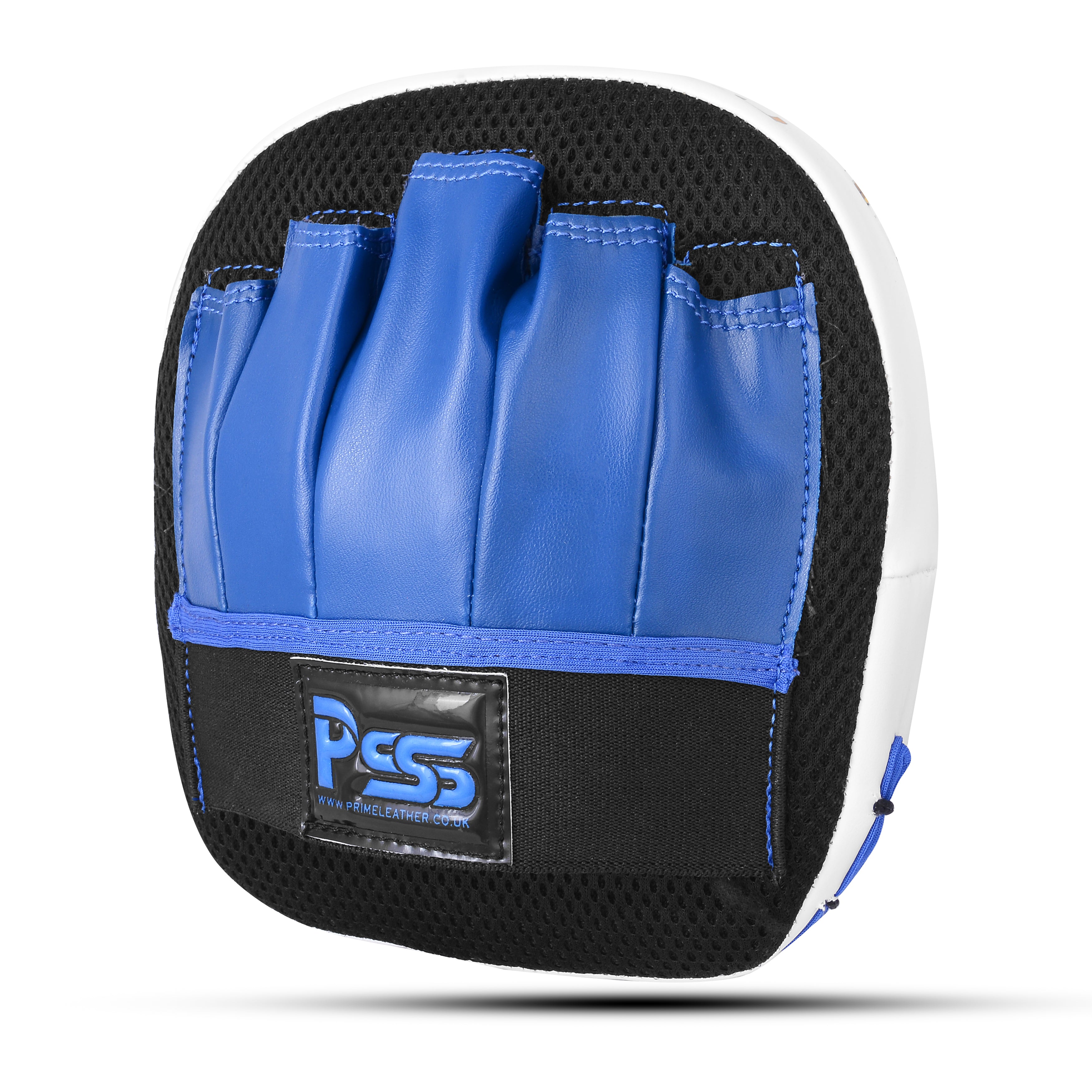 Leather Boxing Pad Blue On White Pattern