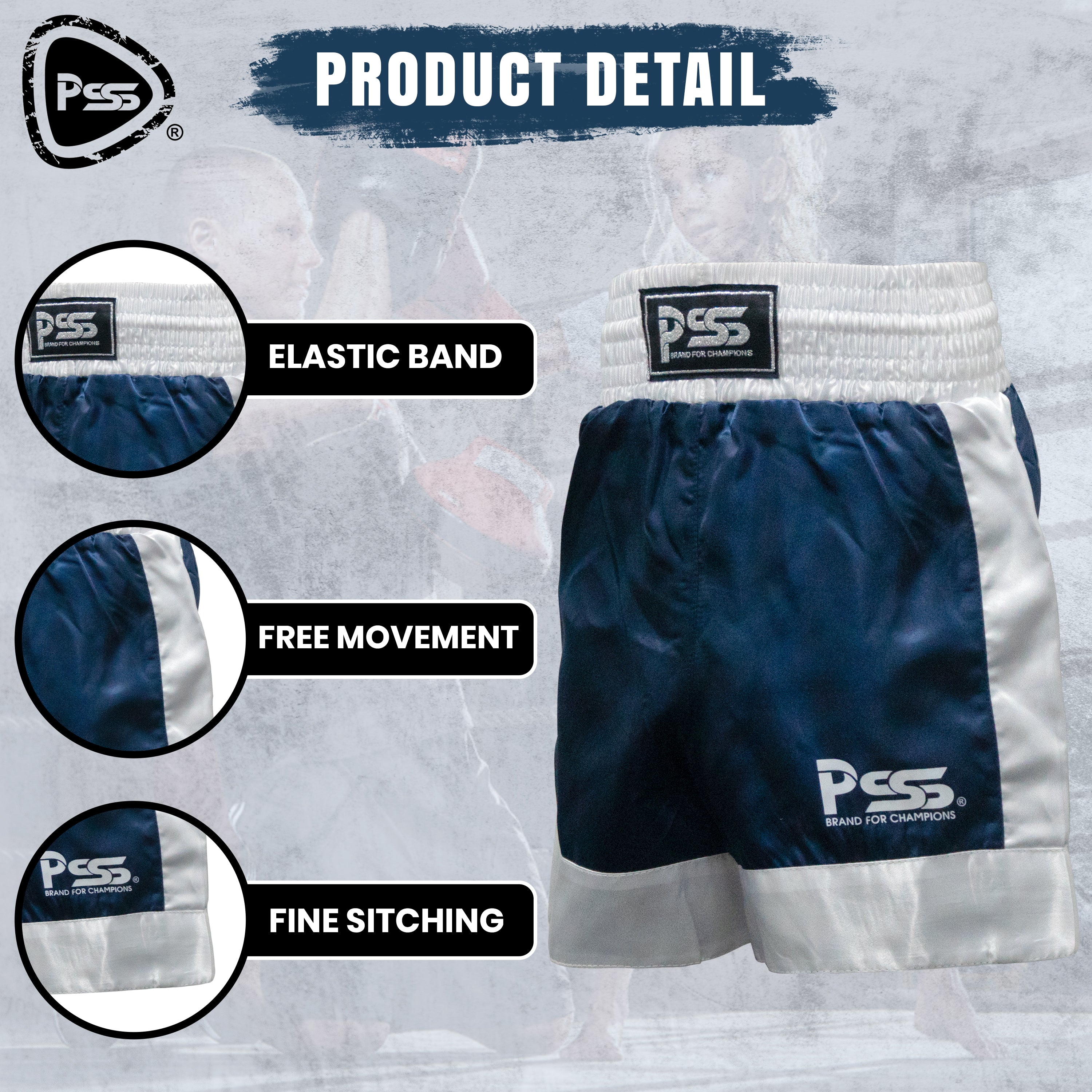 Kids Boxing Uniform Navy Blue