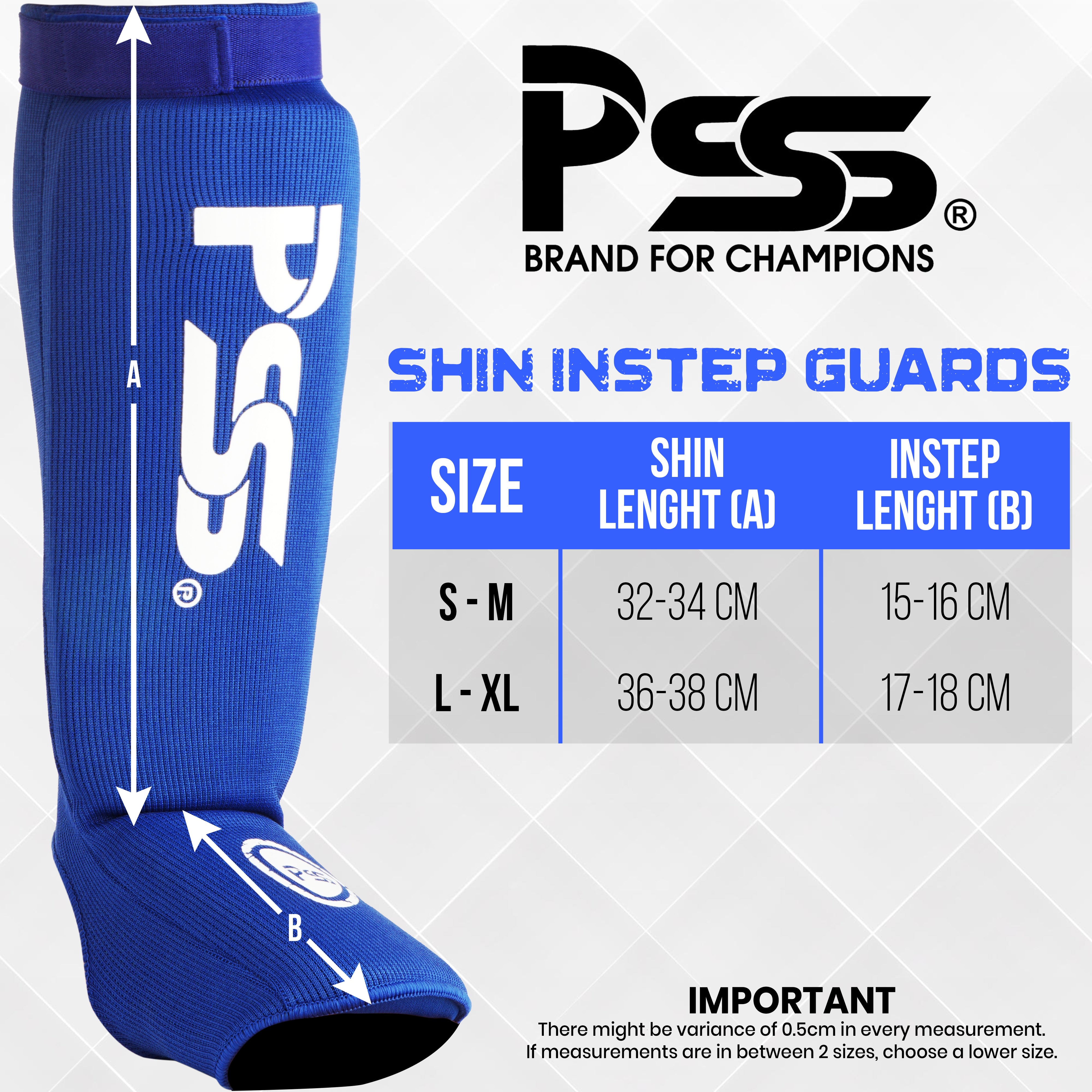 Shin Guard Blue