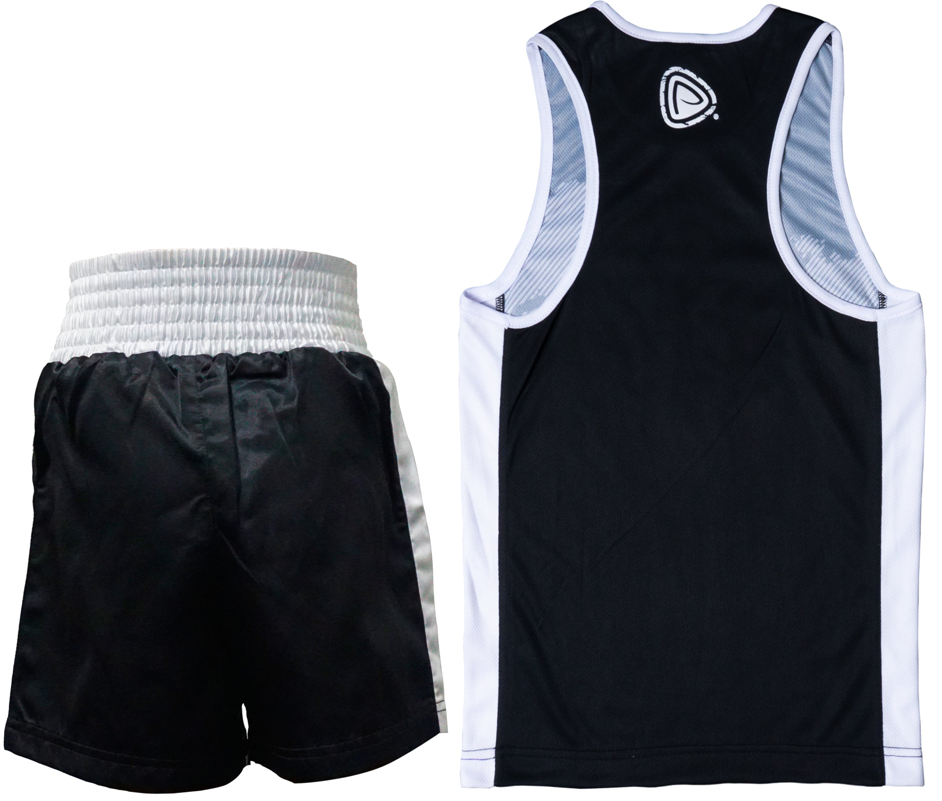 Sublimation Design Kids Boxing Uniform Black