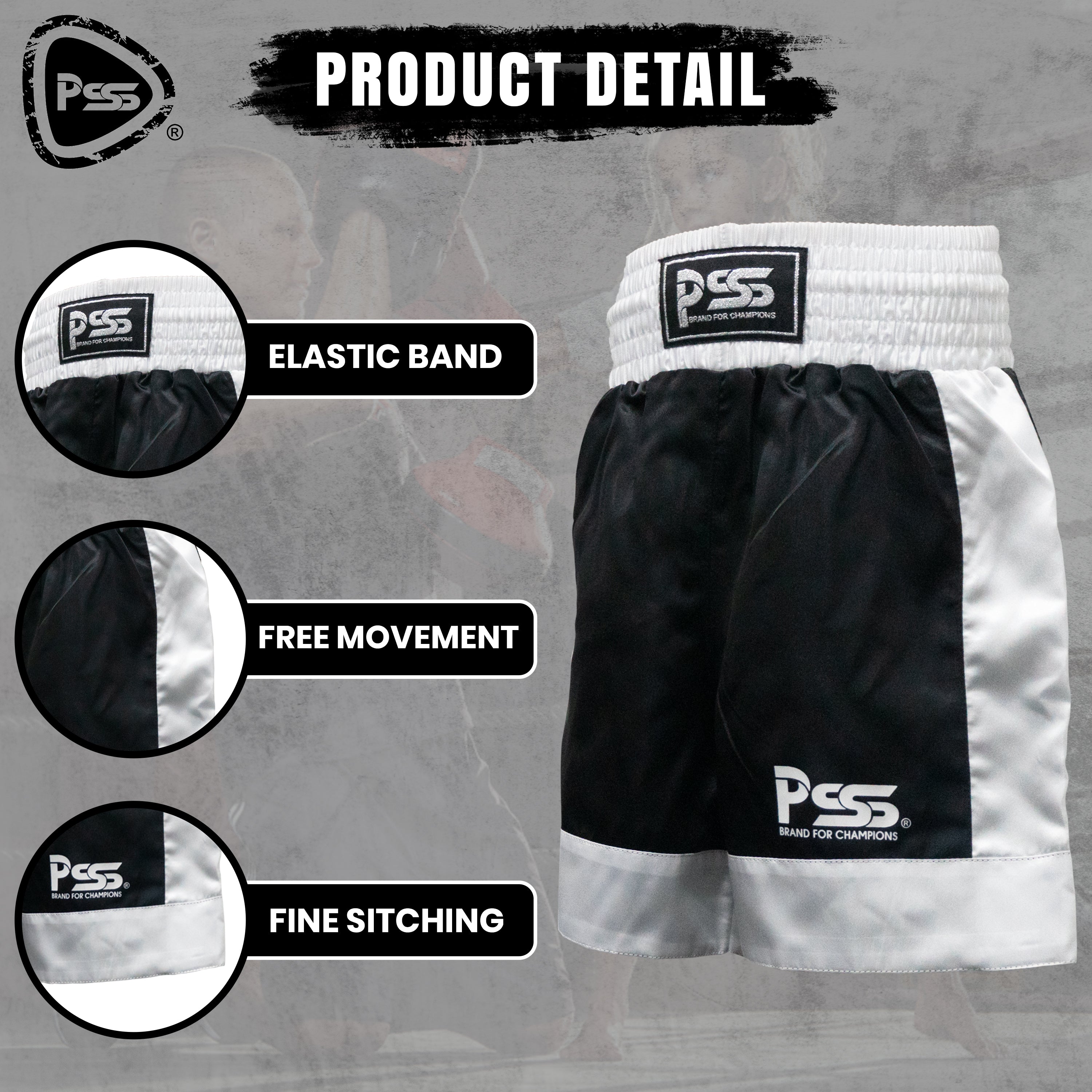Kids Boxing Uniform Black