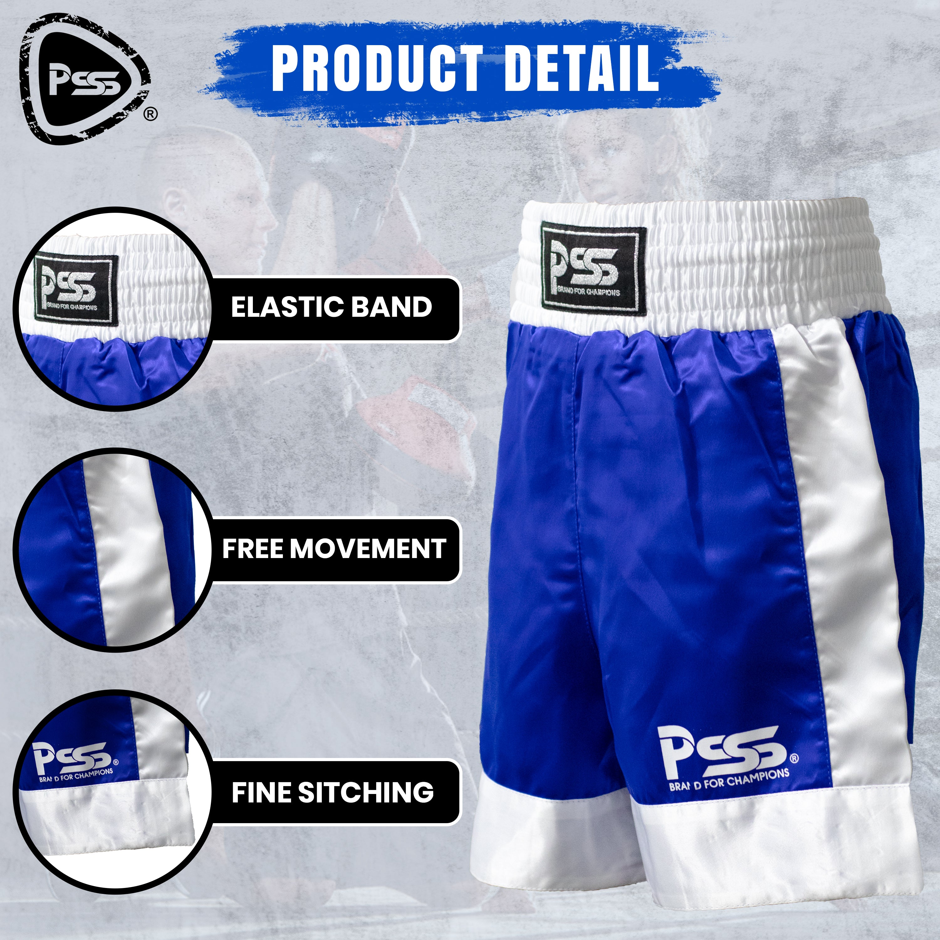 Kids Boxing Uniform Blue