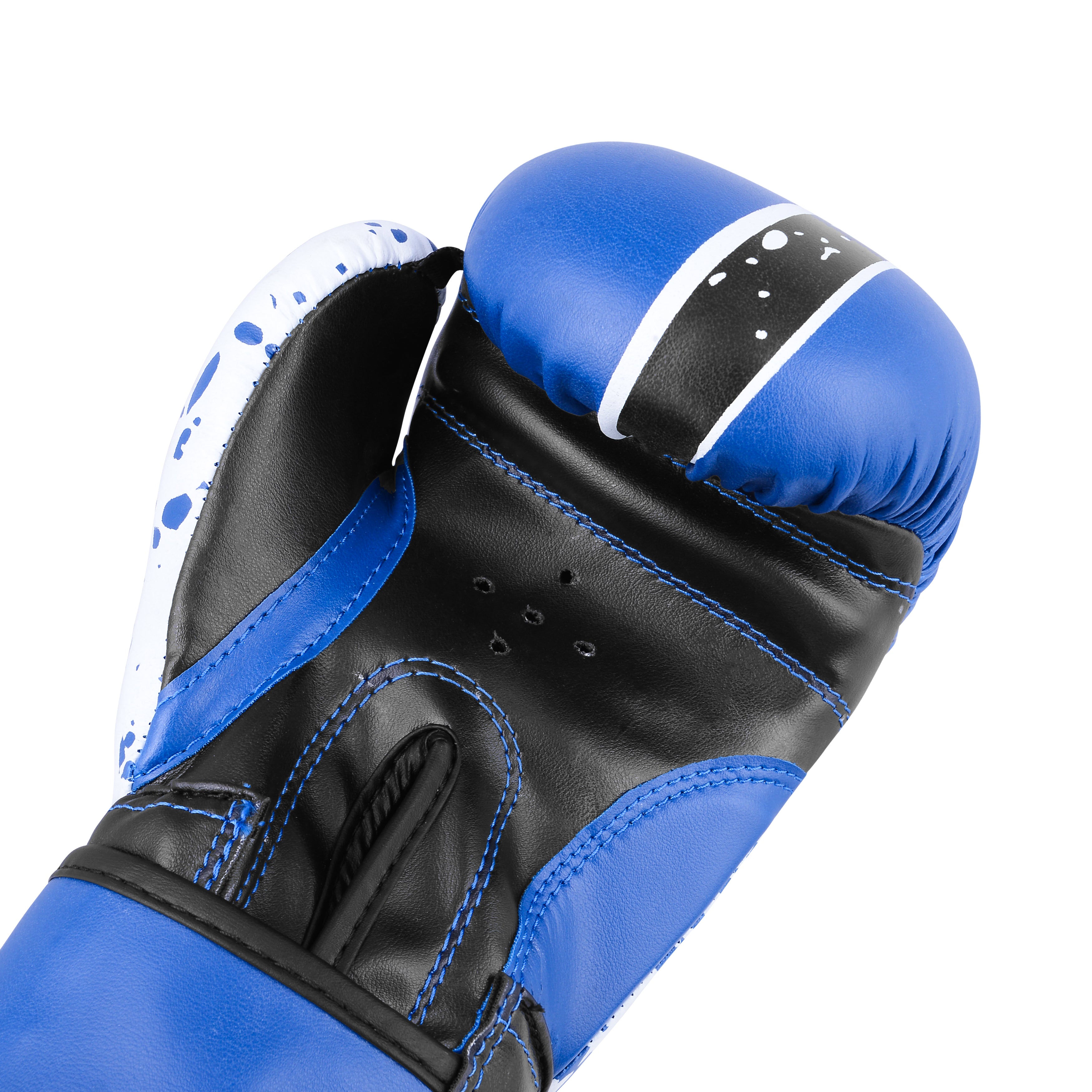 Kids Boxing Gloves Blue & White
