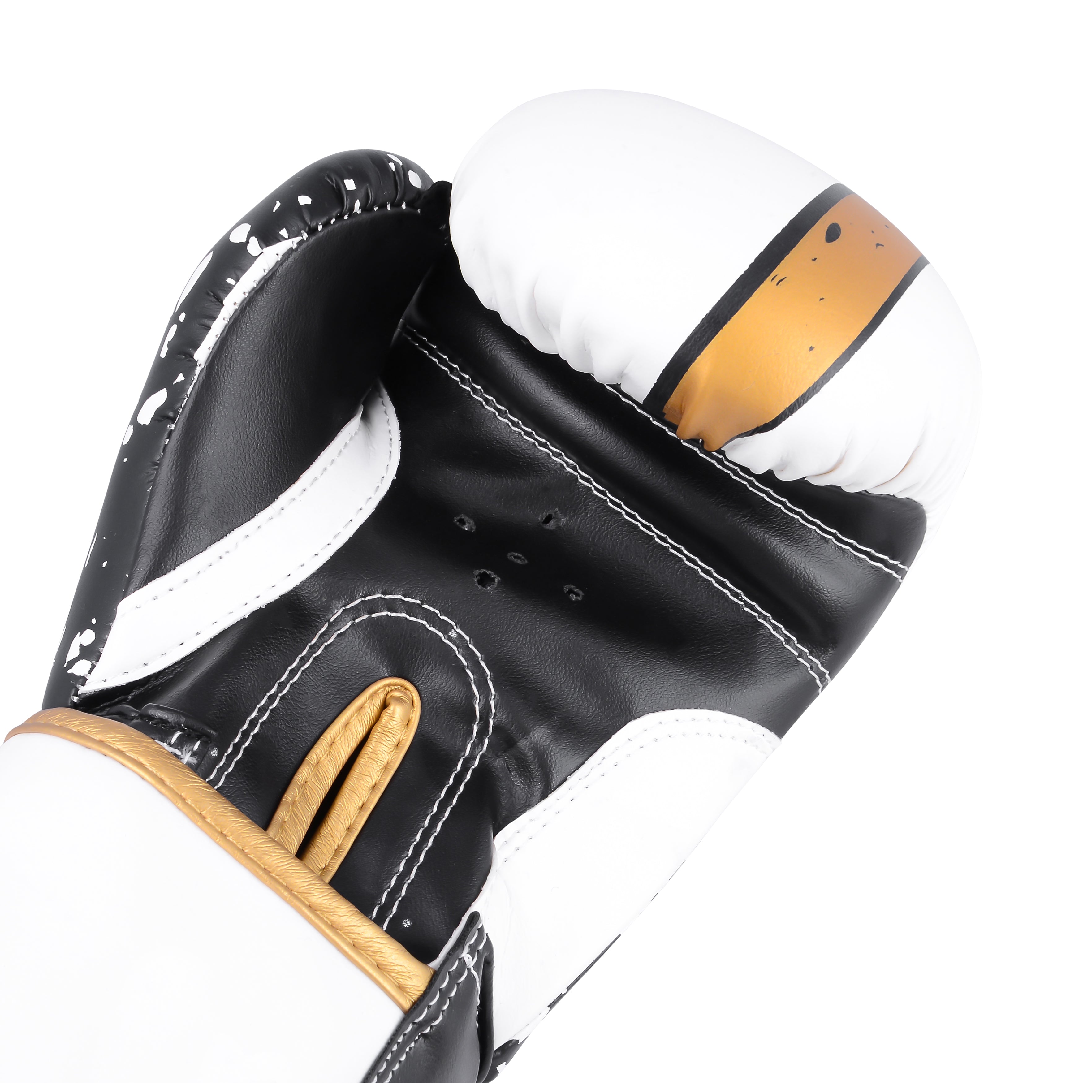 Kids Boxing Gloves Black & White