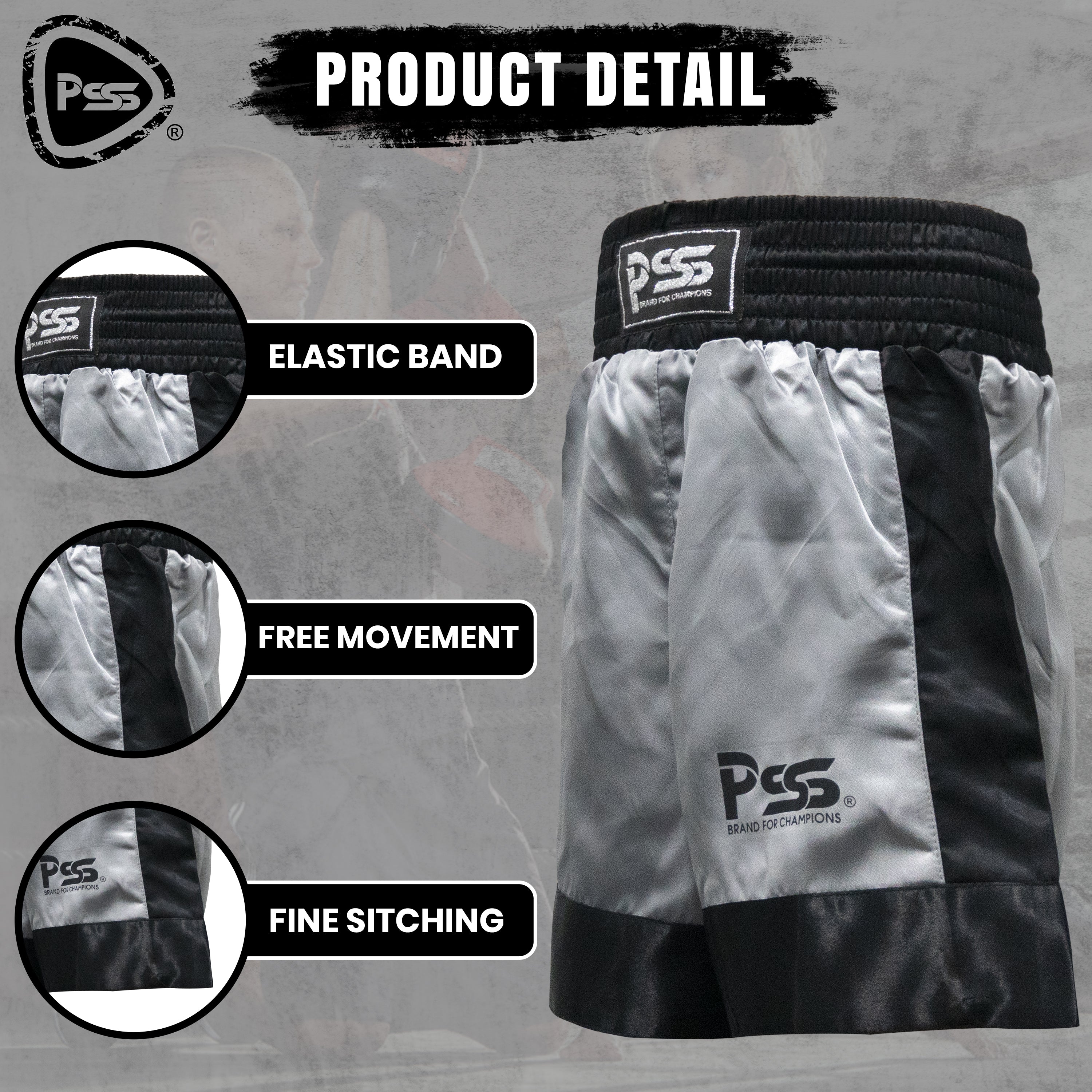 Kids Boxing Uniform Grey