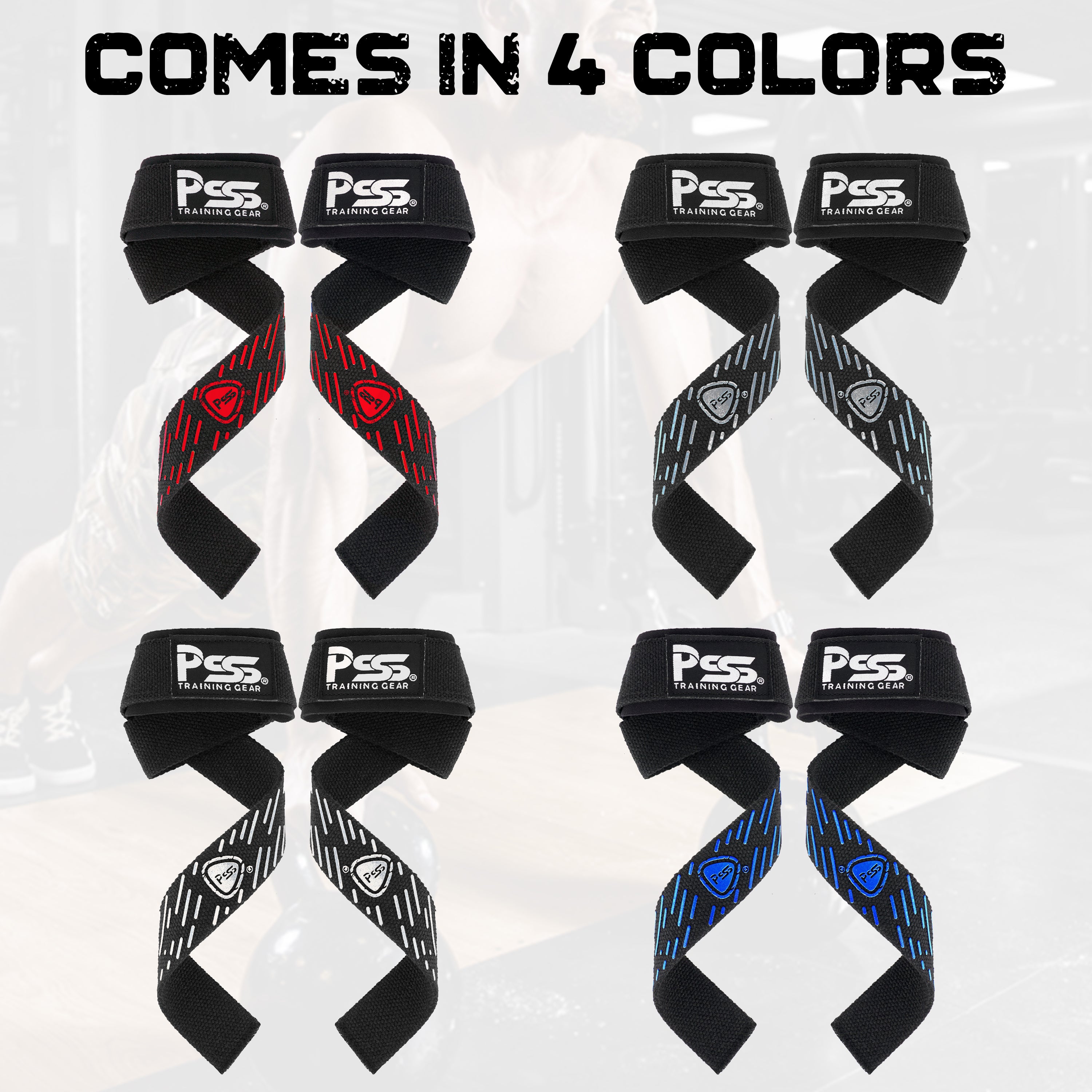 Weight Lifting Strap White