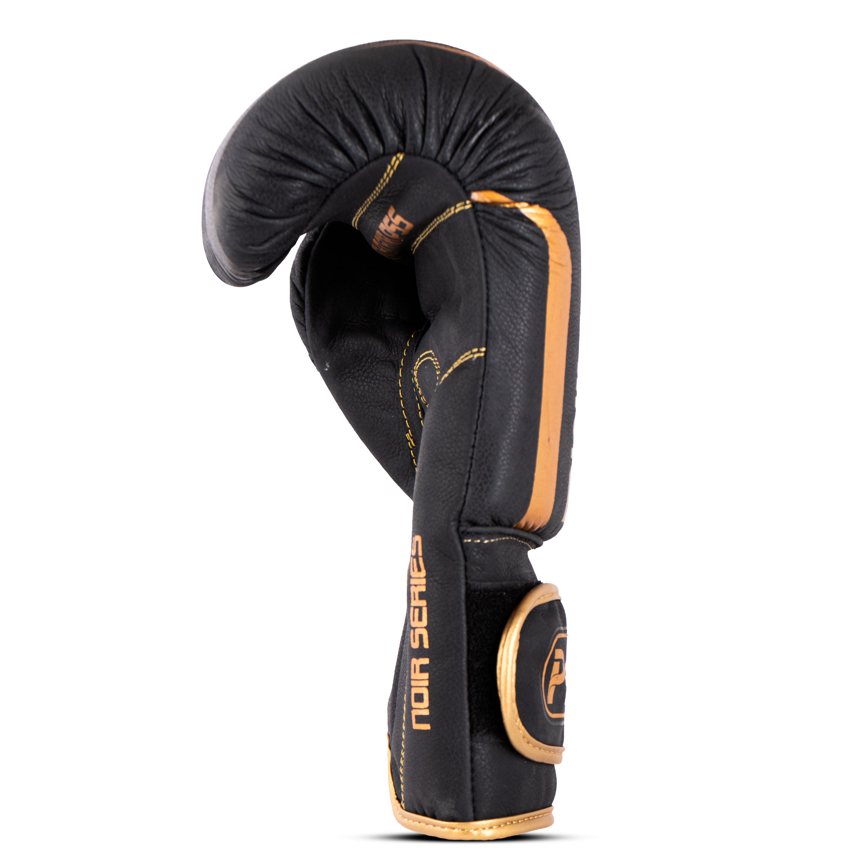 Leather Kids Boxing Gloves Golden