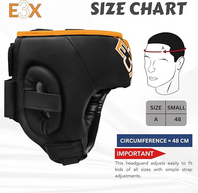 E3X Kids Head Gaurd Golden