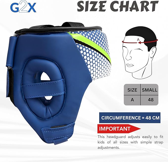 G2X Kids Head Gaurd Blue