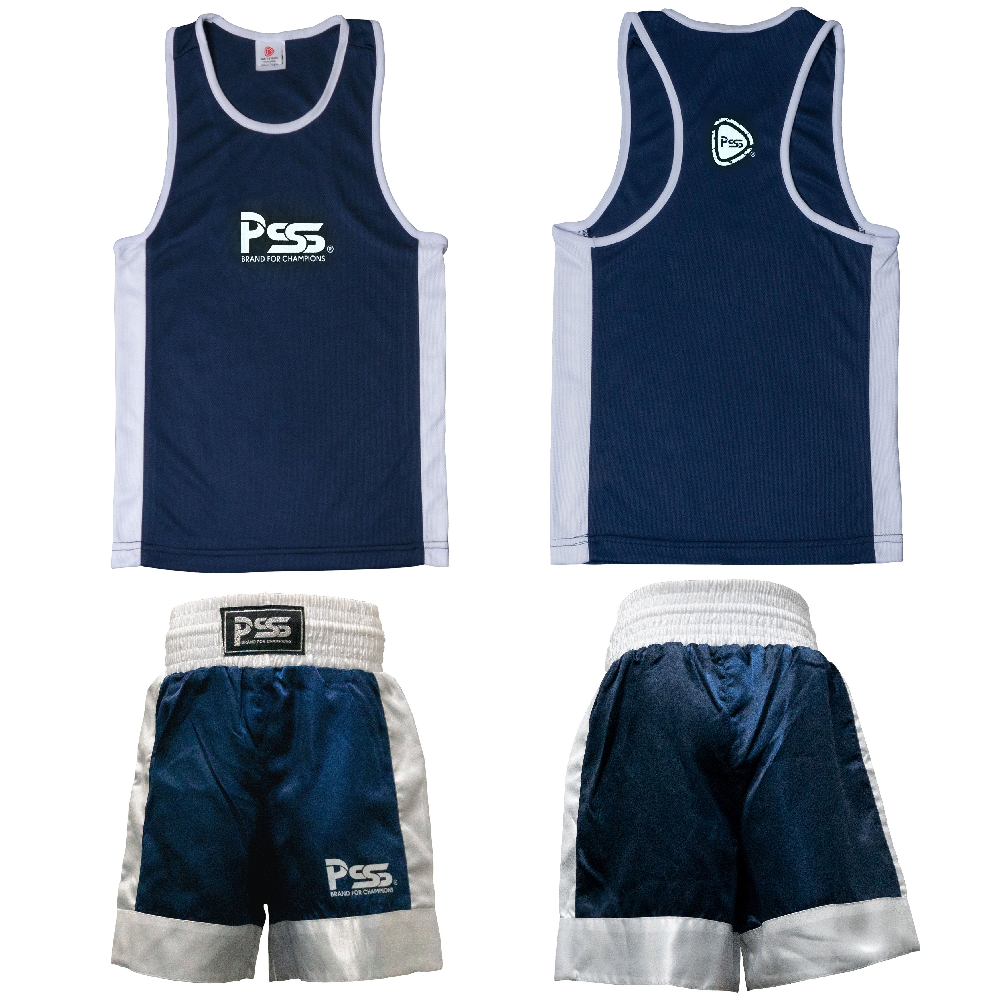 Kids Boxing Uniform Navy Blue