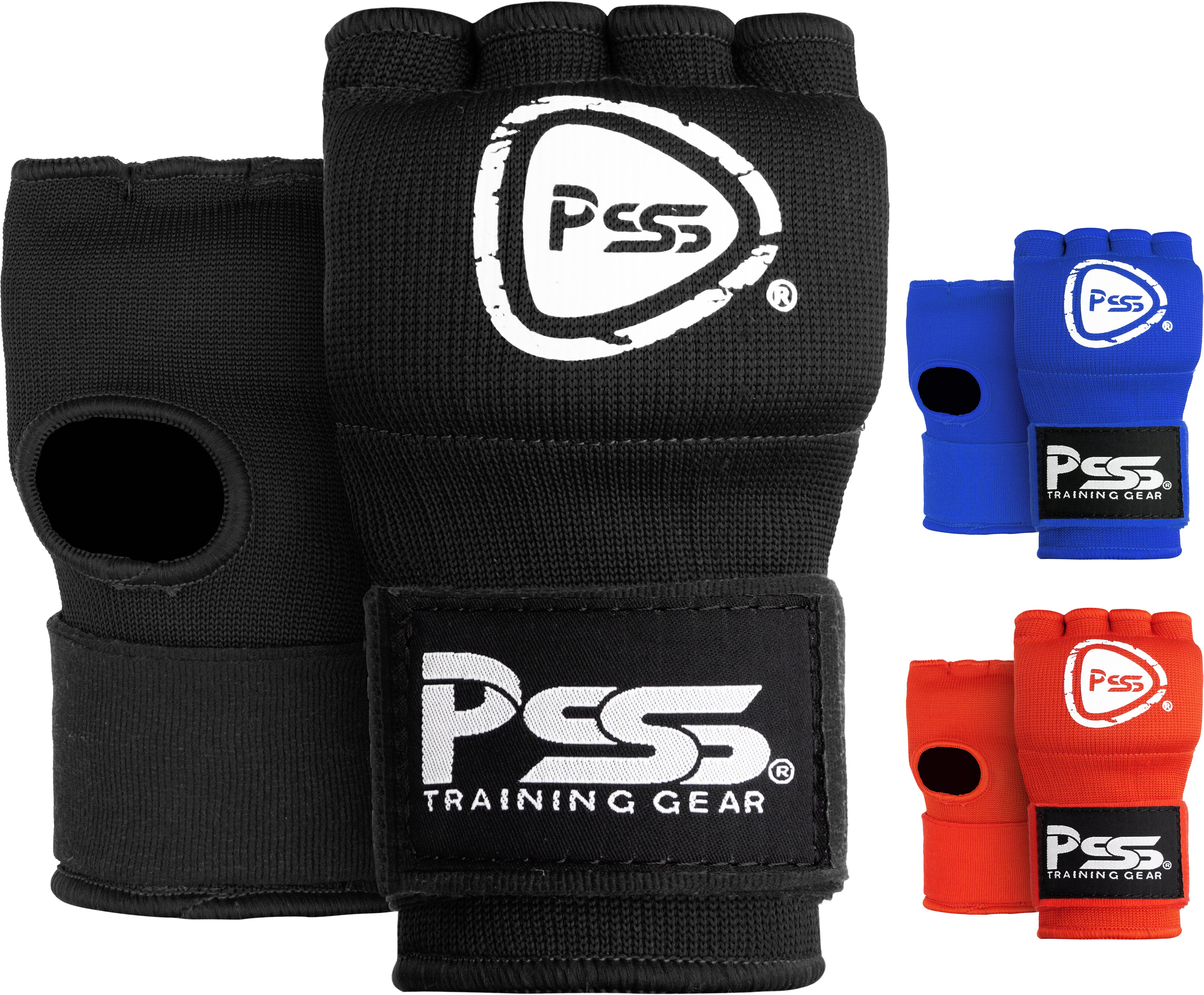 Kids Boxing Gel Foam Padded Inner Gloves Black