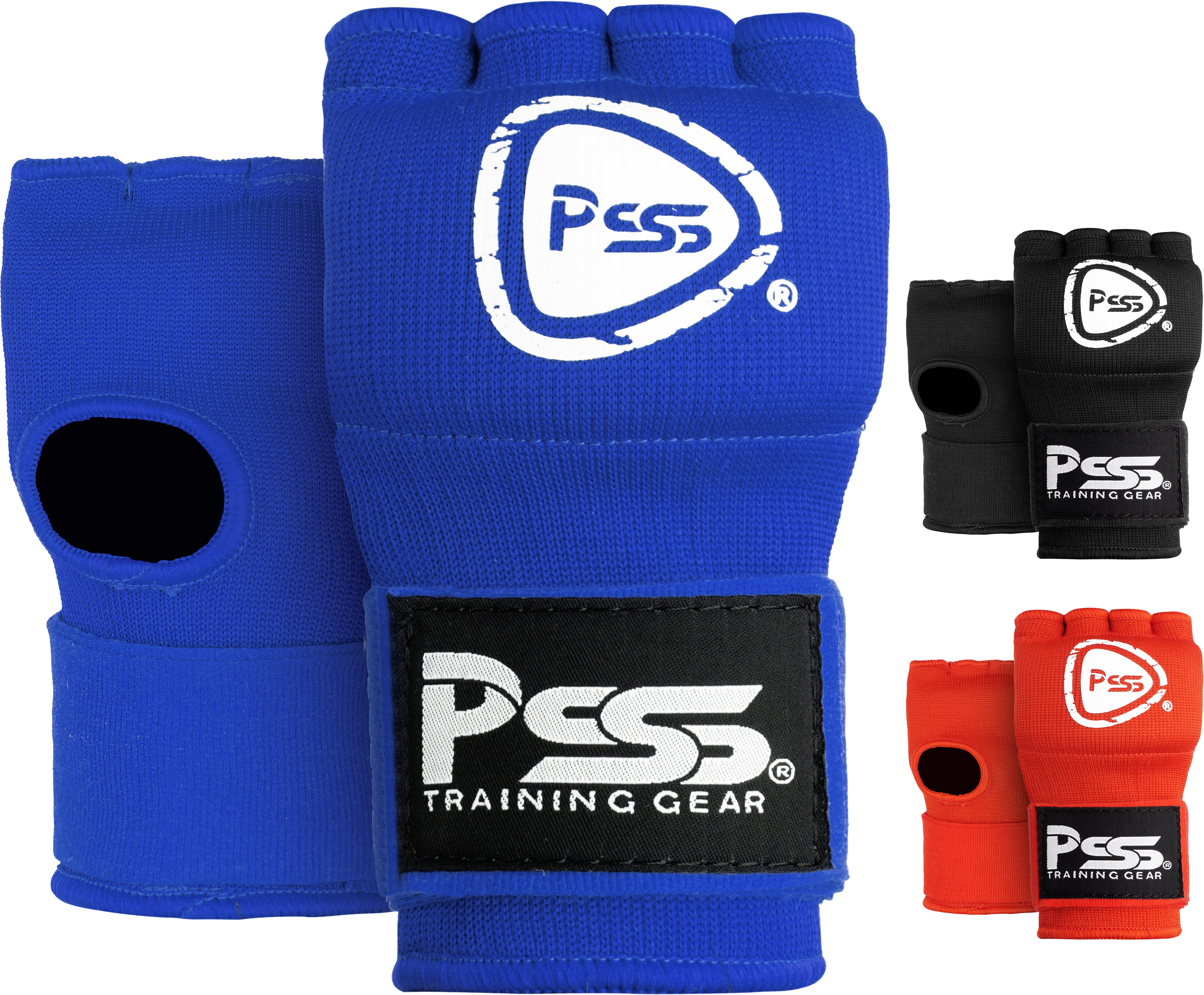 Kids Boxing Gel Foam Padded Inner Gloves Blue