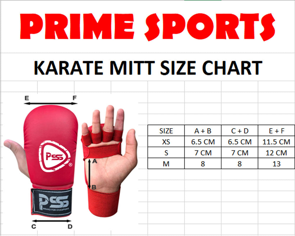 Karate Mitt Red