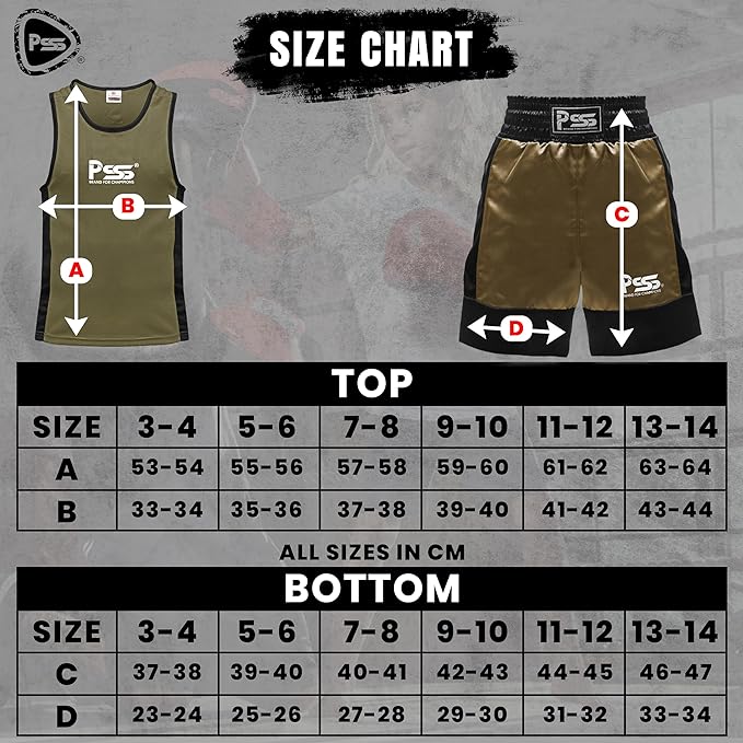 Commando Green Kids Boxing Kit