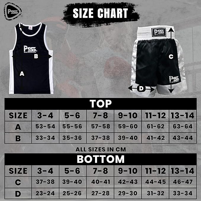 Dynamic Black & Gold Kids Boxing Set