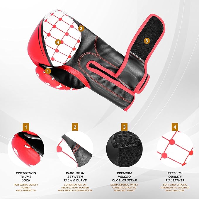 MiniMaverick Kids Boxing Set with Accessories