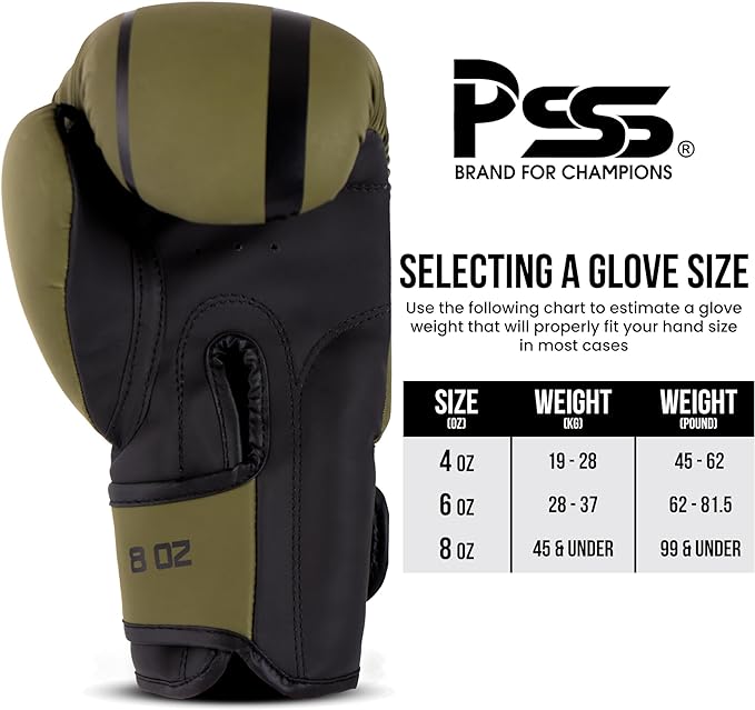 Commando Green Kids Boxing Kit